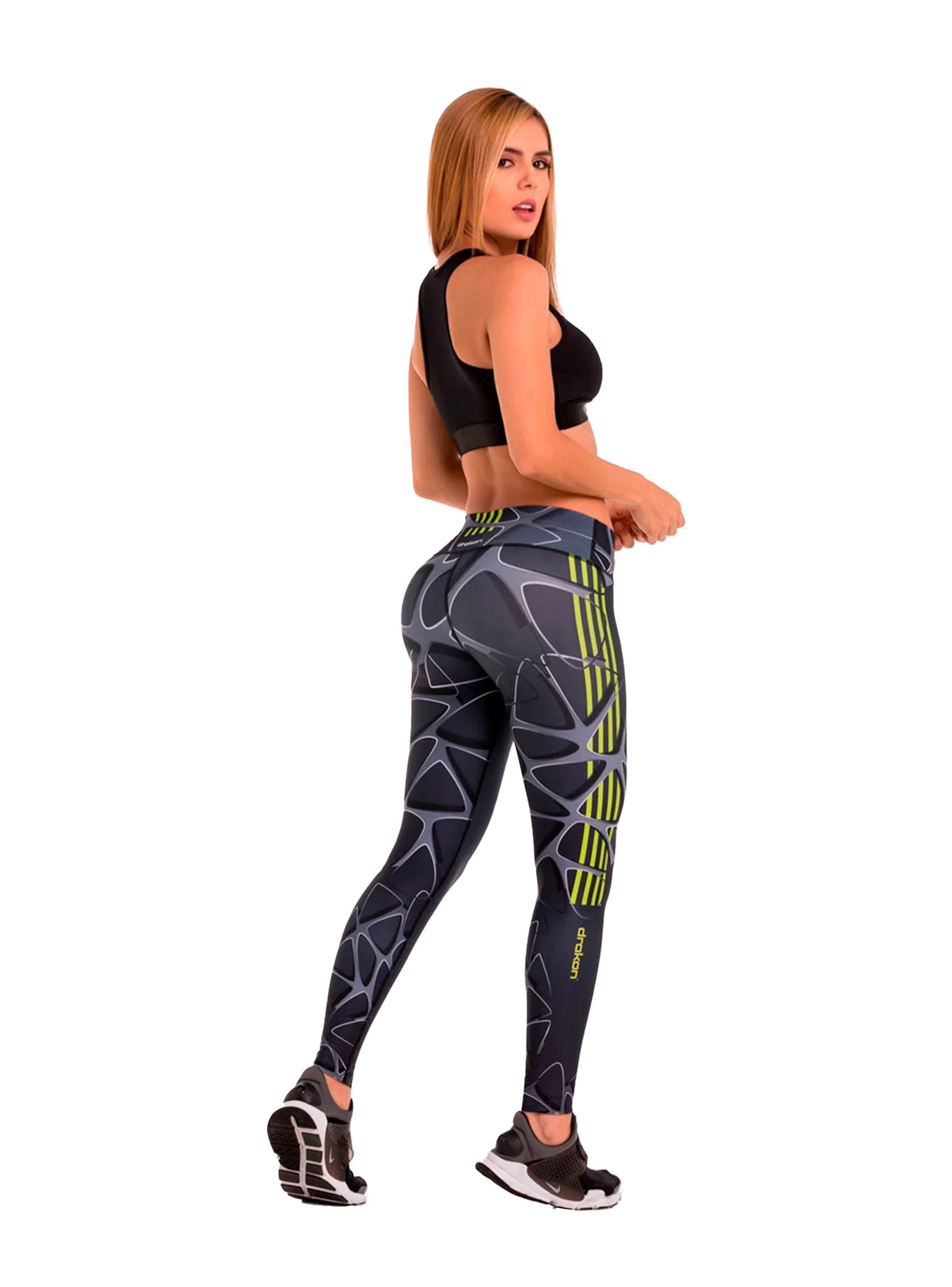 Leggings Deportivo Black Membrana-1