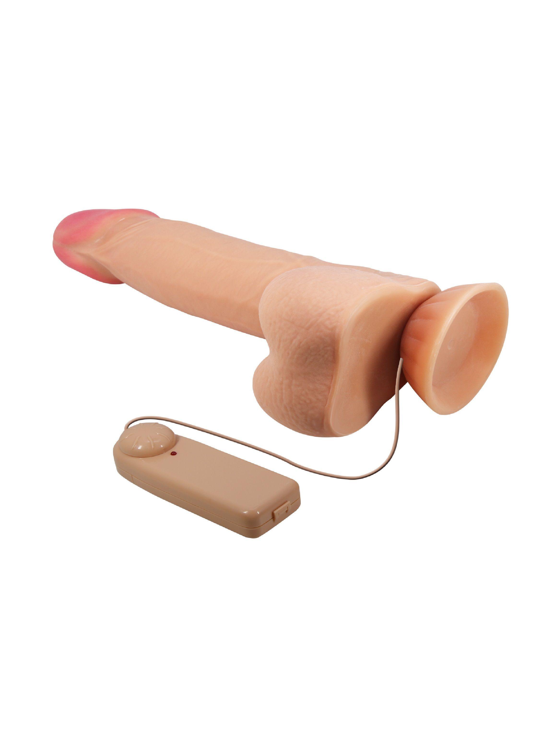 Vibrador Realistico Piel Deslizante -1