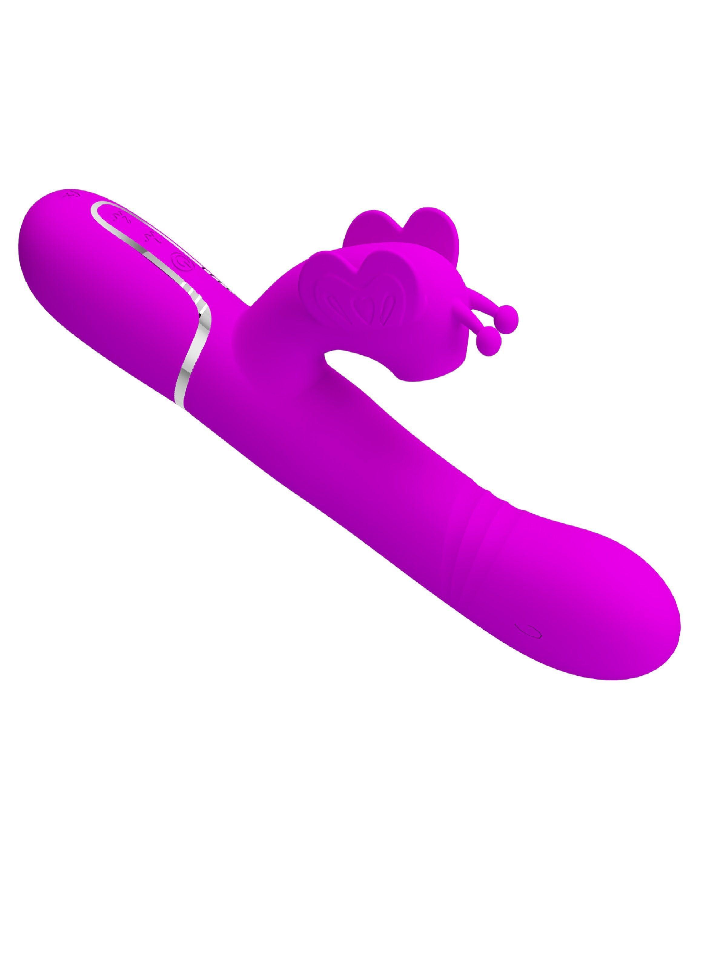 Vibrador con Succionador de Clítoris Conejo Ternura Vibrante-1