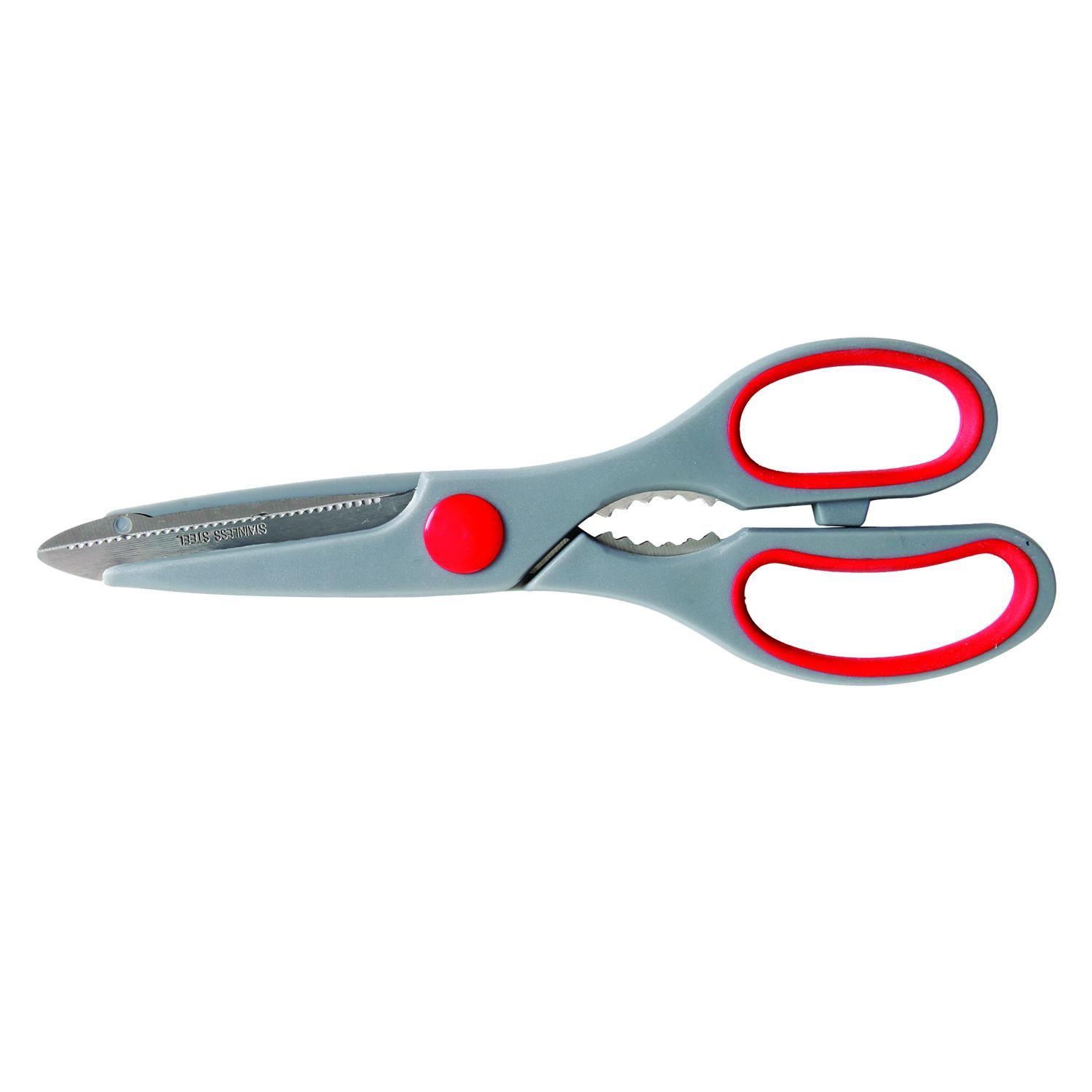 Set Cuchillos acero inoxidable Lindbergh 14 pcs mango rojo y taco de madera negro-4