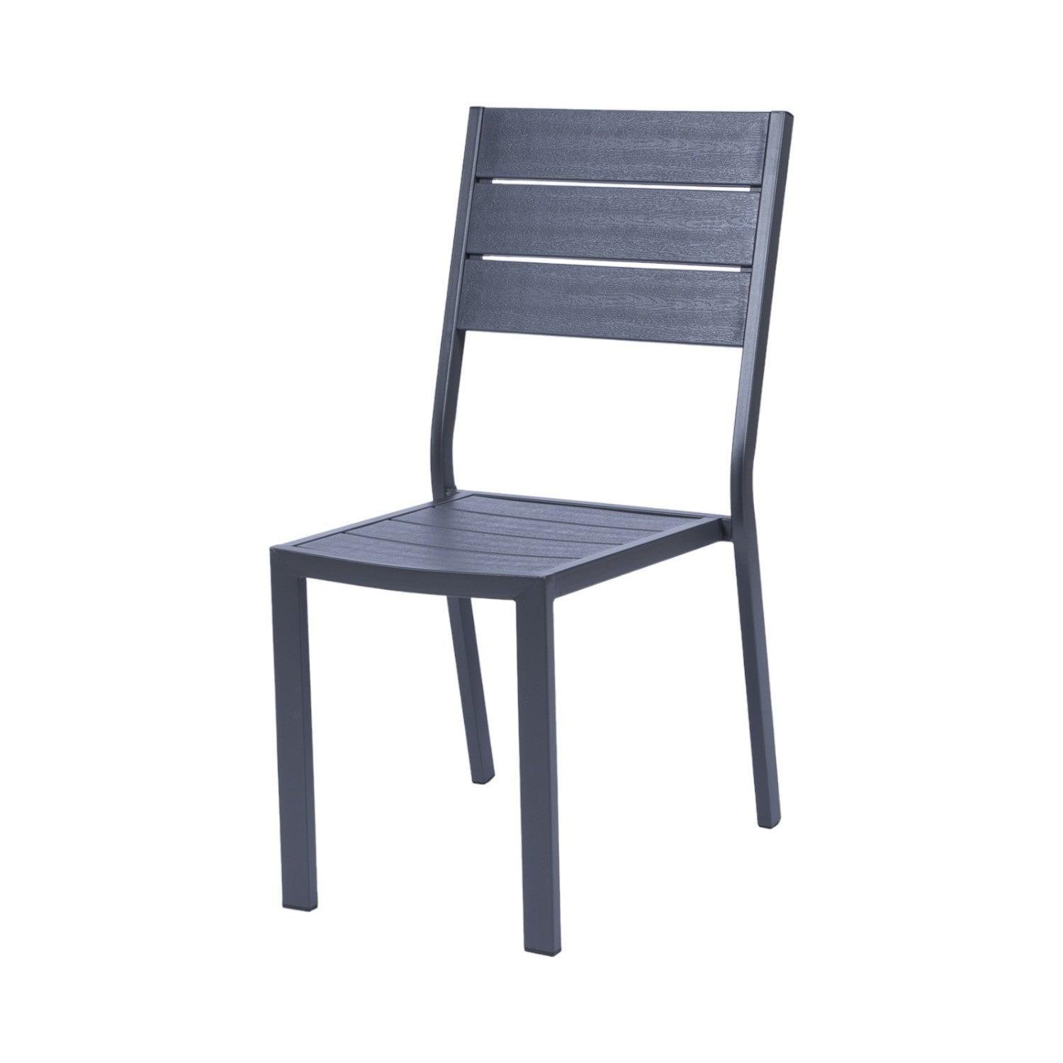 Silla Terraza Polywood Impermeable Gris Northwest-0