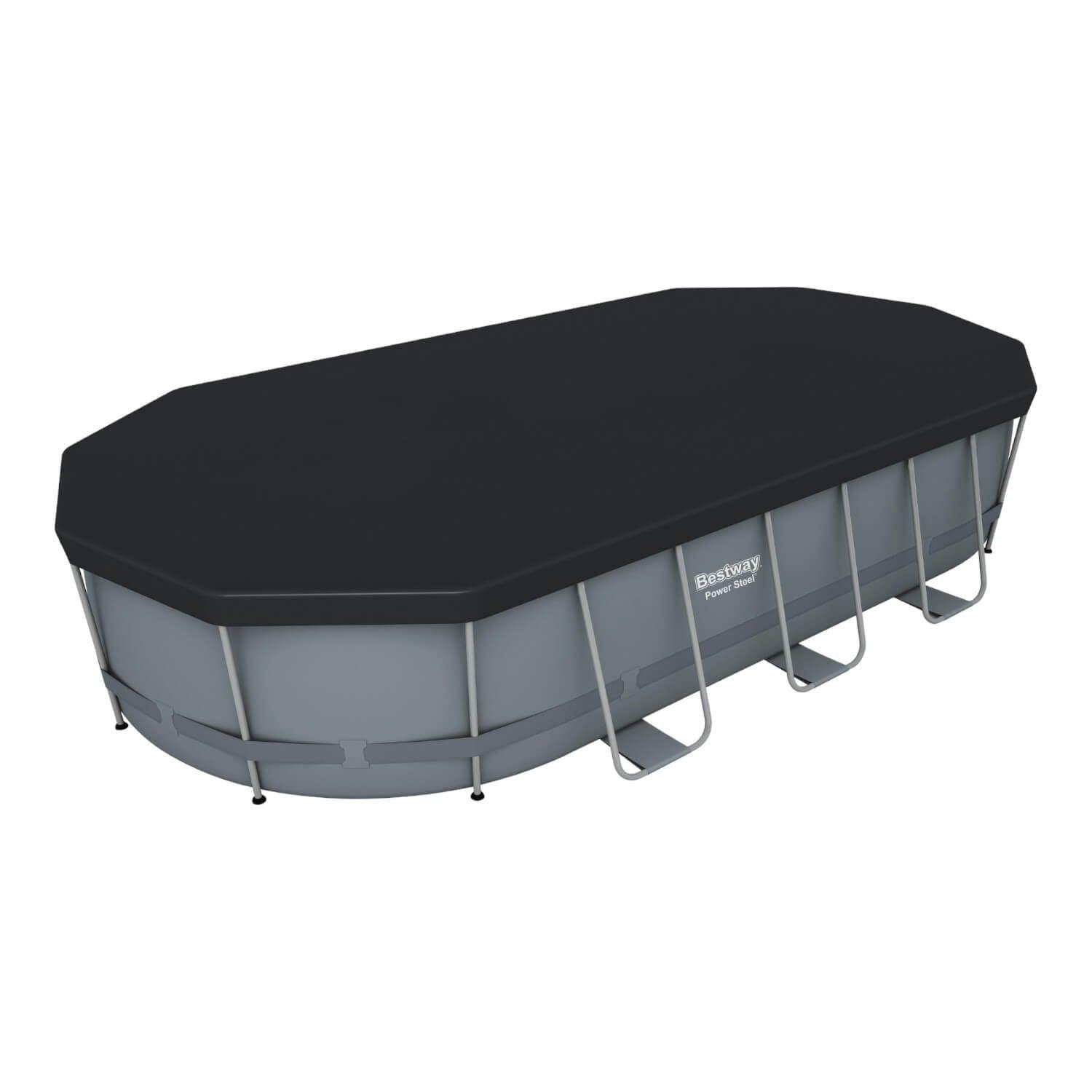 Piscina Bestway Ovalada Filtro + Accesorios 5.49X2.74X1.22M-5