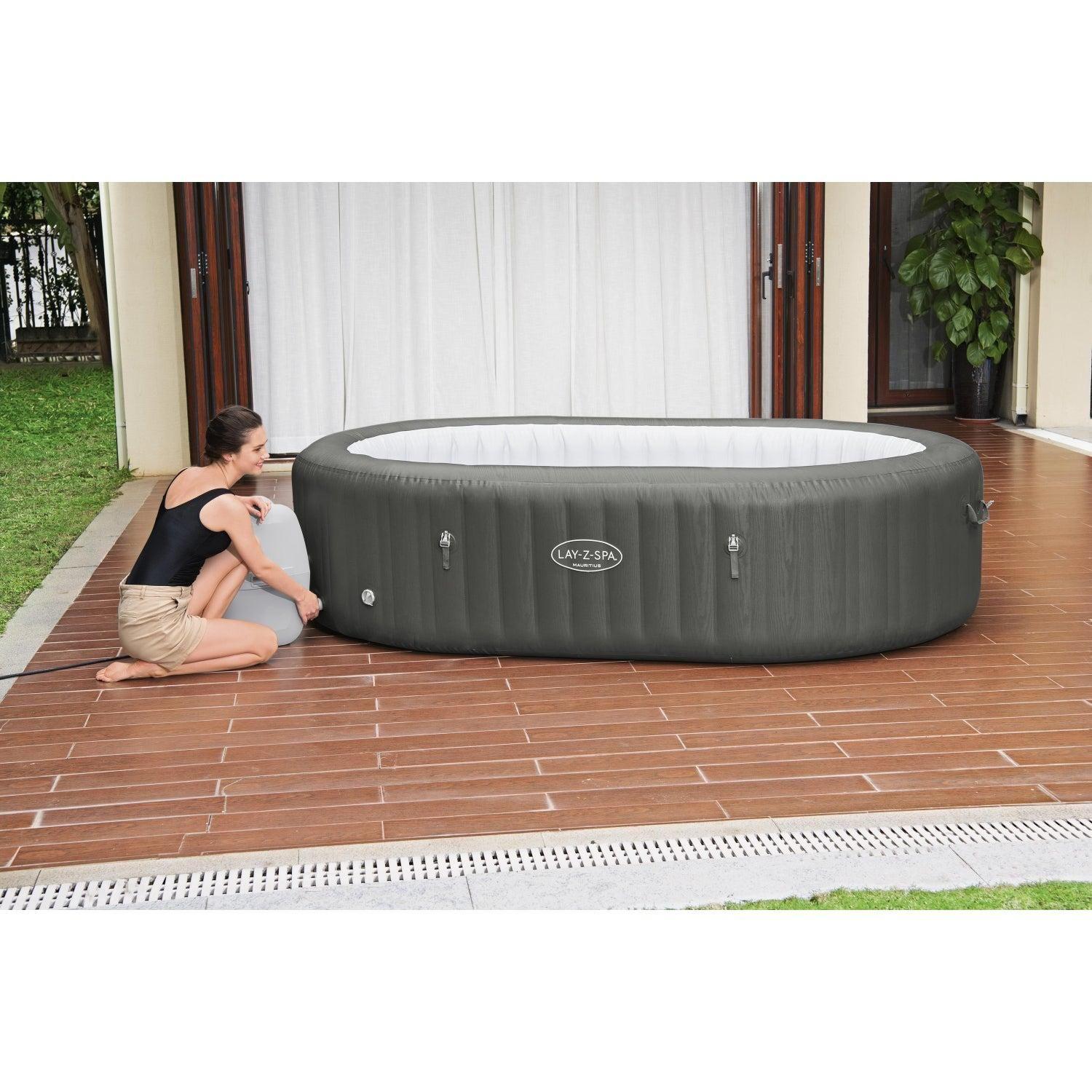 Hot Tub Spa Jacuzzi Inflable Mauritius 7 Personas Bestway-7
