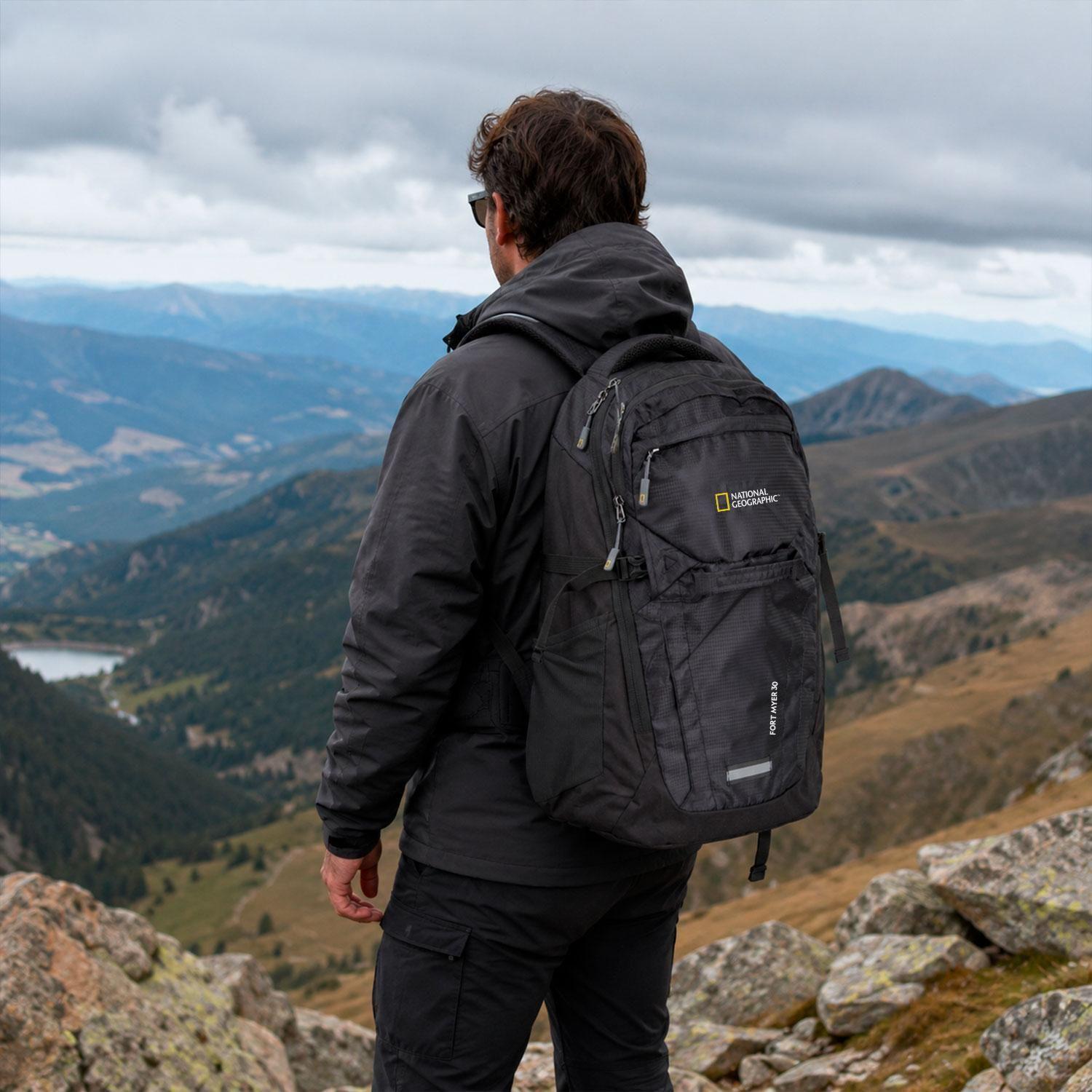 Mochila Fort Myer Negro 30 Litros National Geographic-5