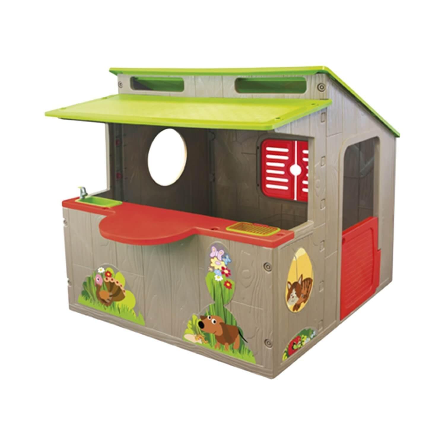 Casa De Juegos Kiosko para niños 139x118x120 Cms Paradiso-2