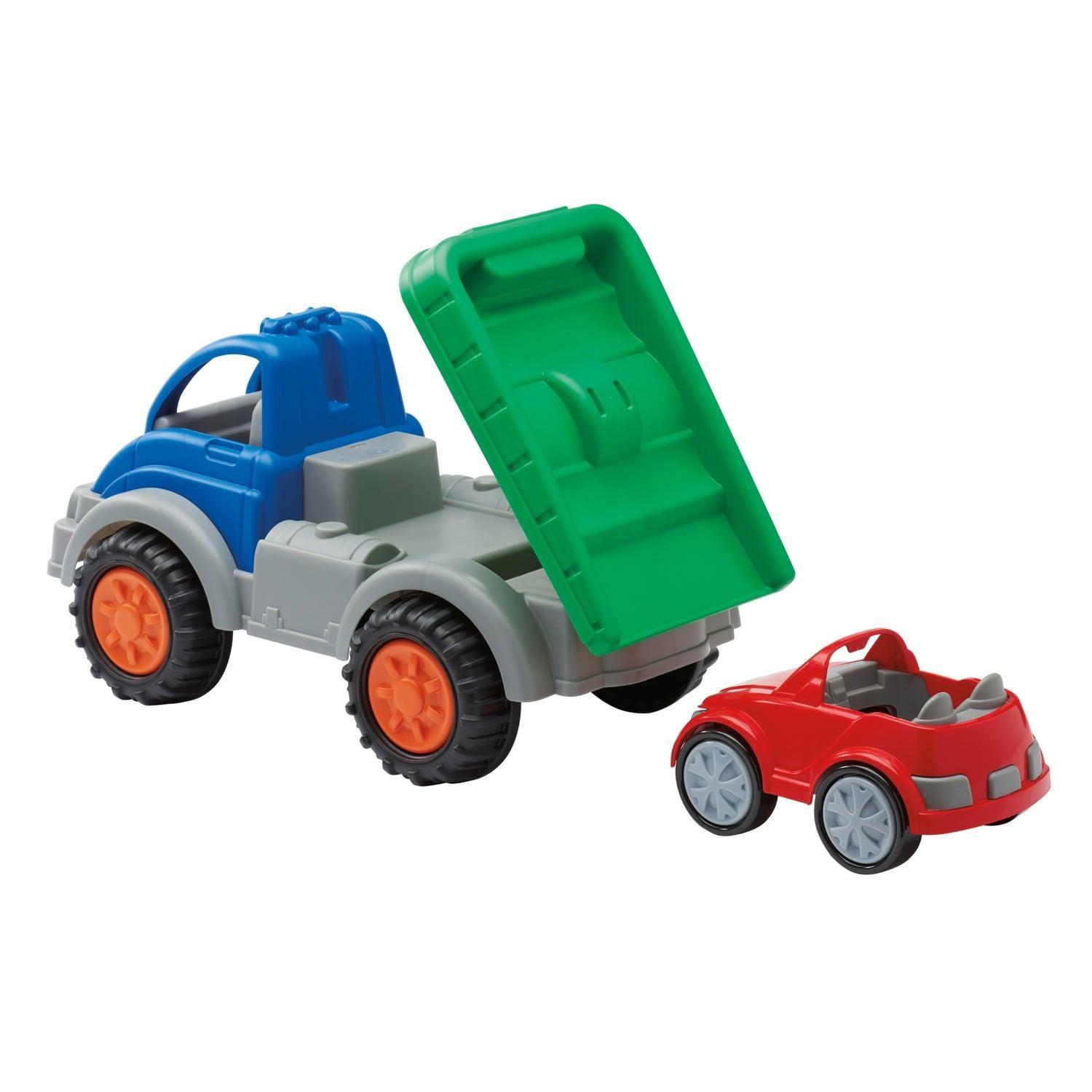 Camión Transportador De Coches Gigante American Plastic-2