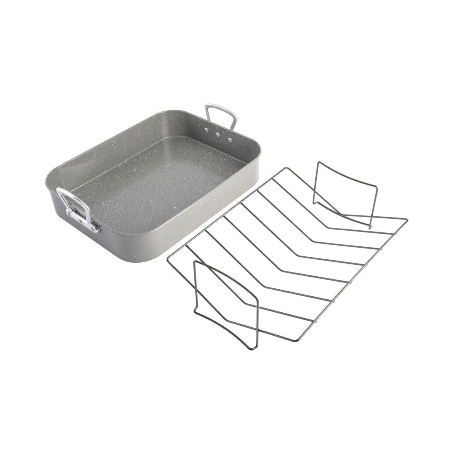 Fuente c/ Mango-Rejilla para Asar Acero Carbono Gibson Home-2