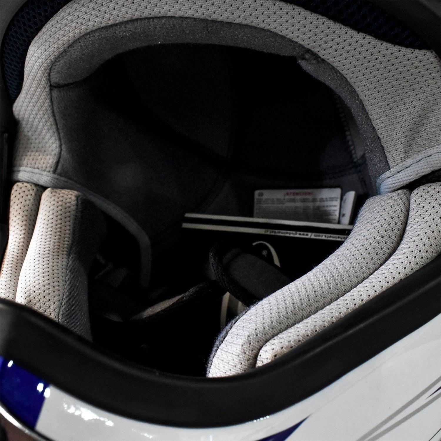 Casco Full Face Bx320 Talla M Color Deep Blue Certificado ECE-7