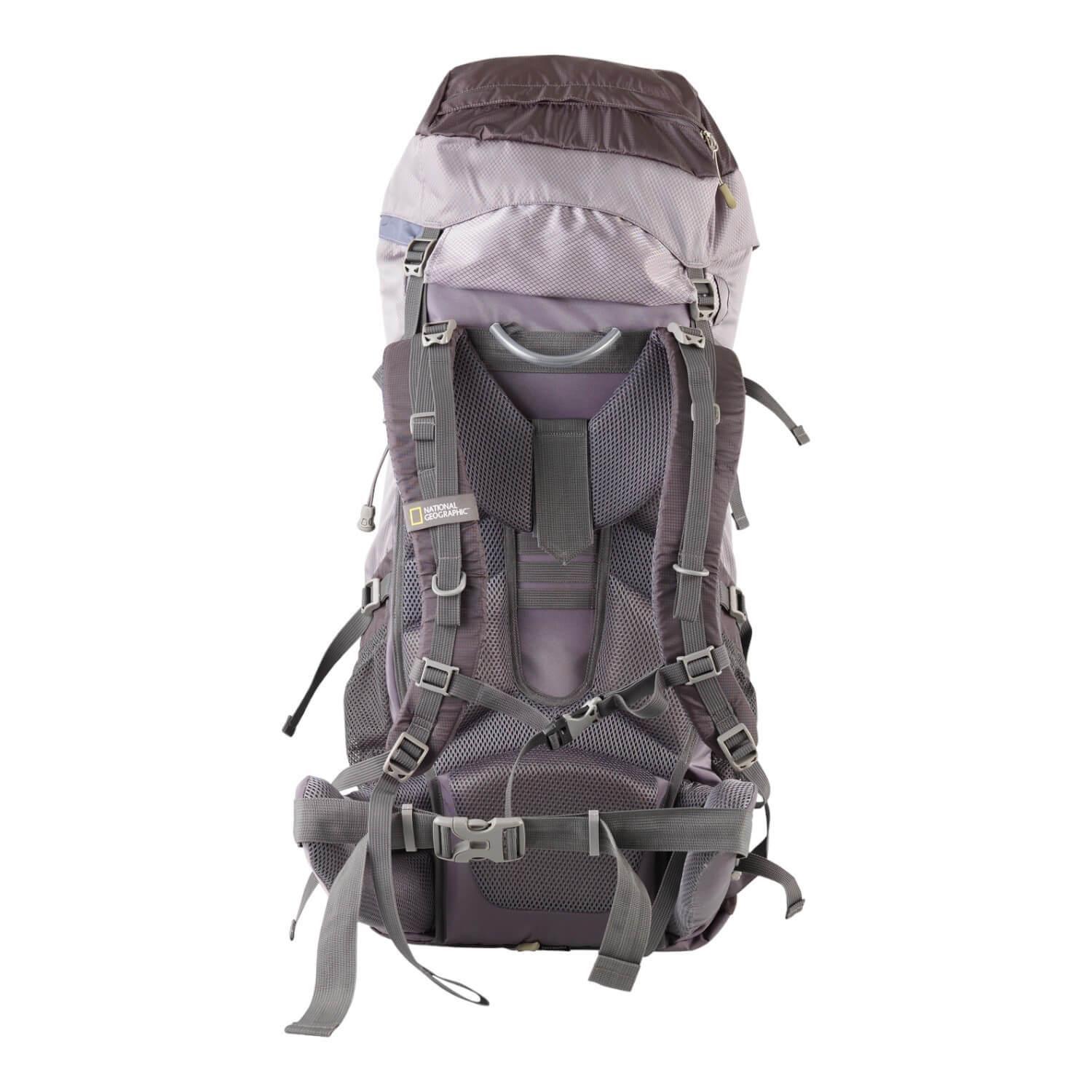 Mochila Camping Lakewood 60 Litros Gris National Geographic-1