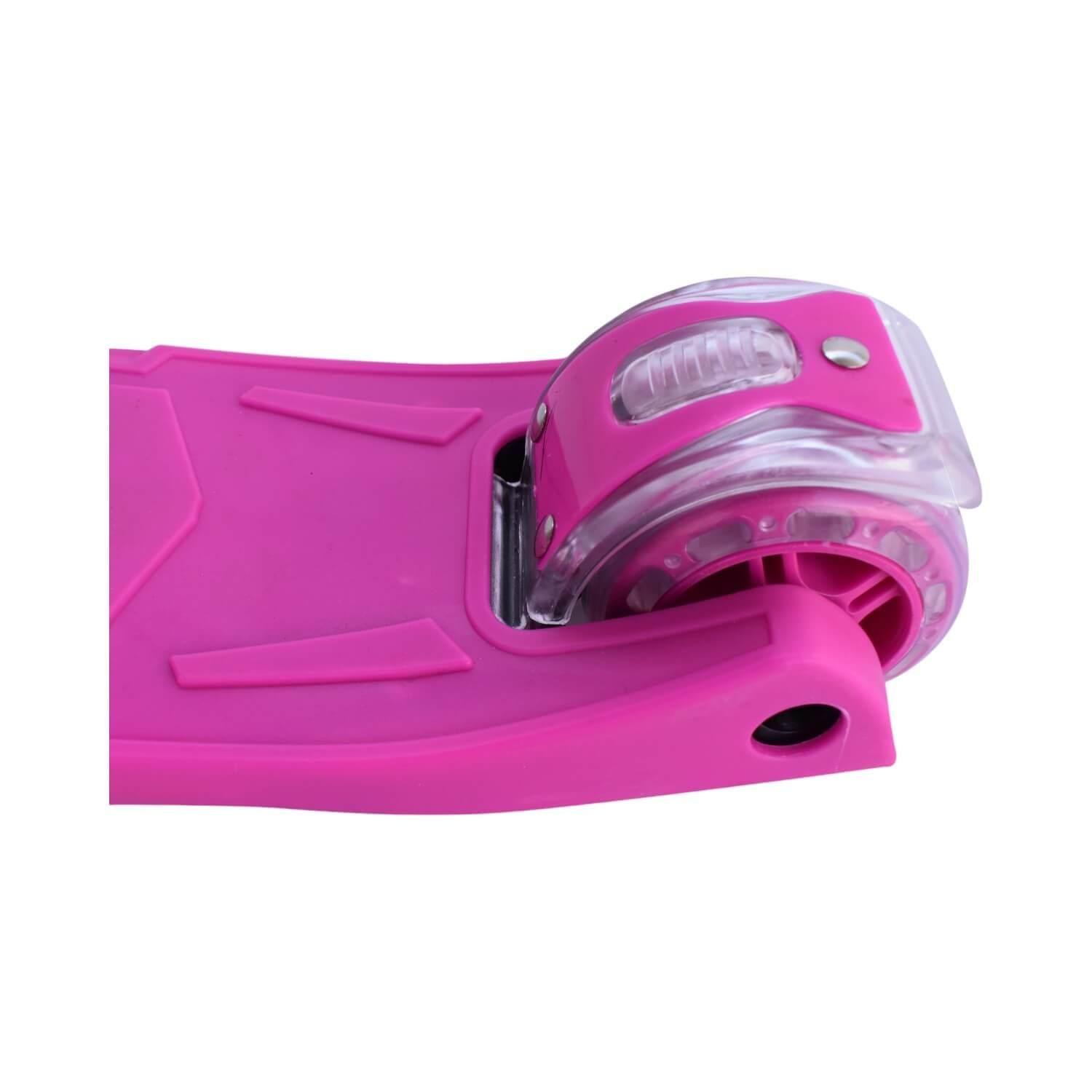 Scooter Monopatin Niño 3 Ruedas Ajustable 63-86 Cms Rosa Bex-4