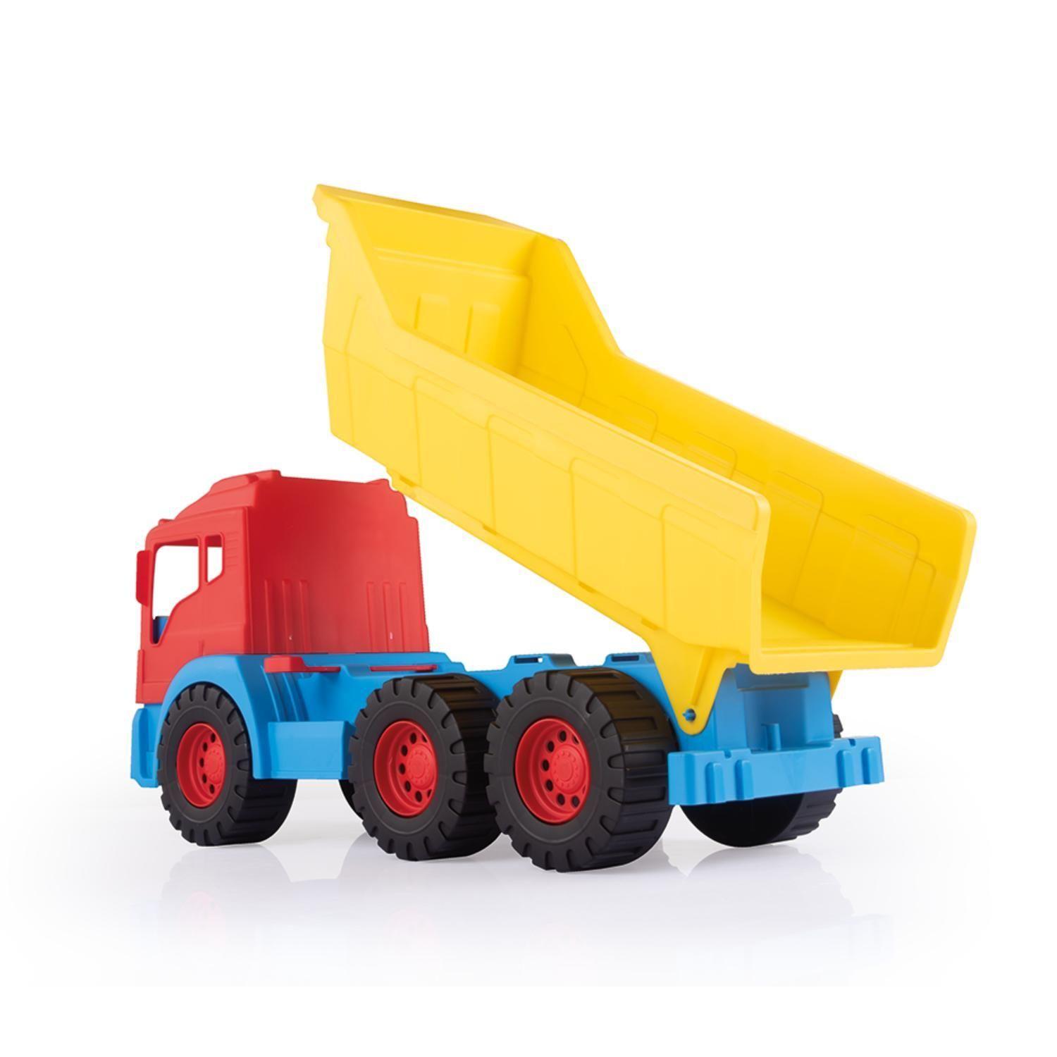 Camión Tolva Juguete rojo amarillo 68,5cm Dolu-2
