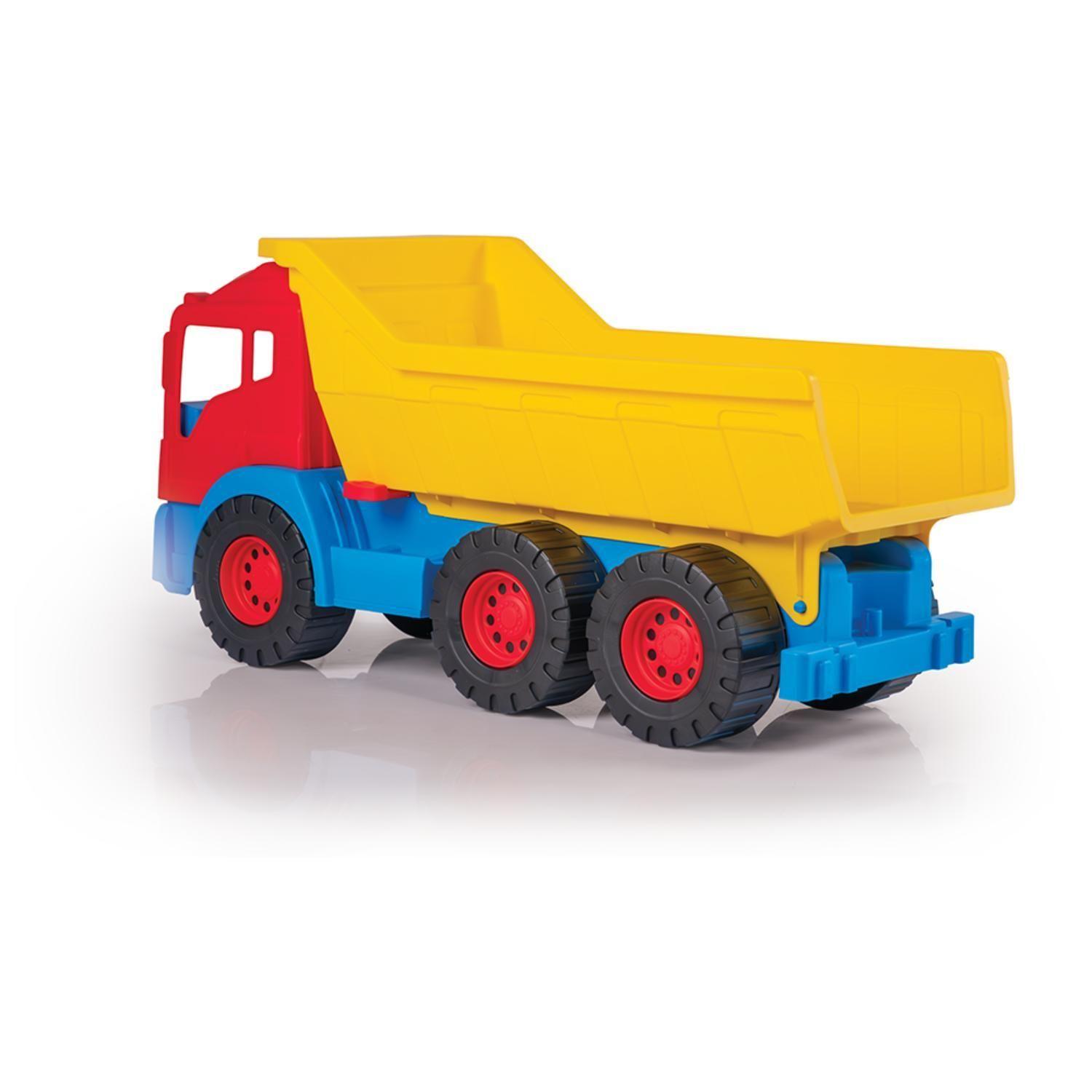Camión Tolva Juguete rojo amarillo 68,5cm Dolu-4