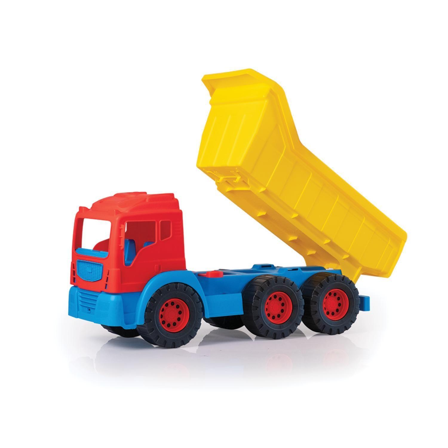Camión Tolva Juguete rojo amarillo 68,5cm Dolu-5