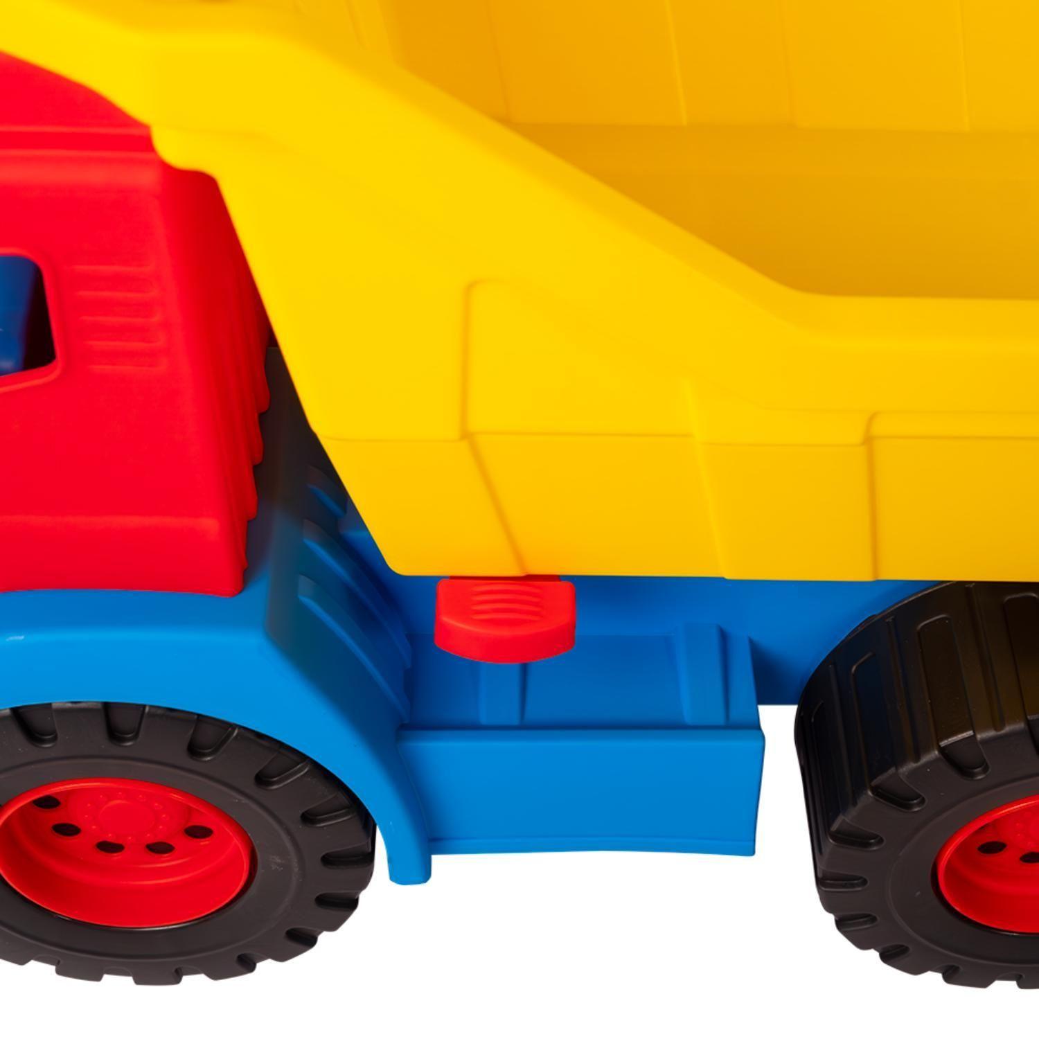 Camión Tolva Juguete rojo amarillo 68,5cm Dolu-6