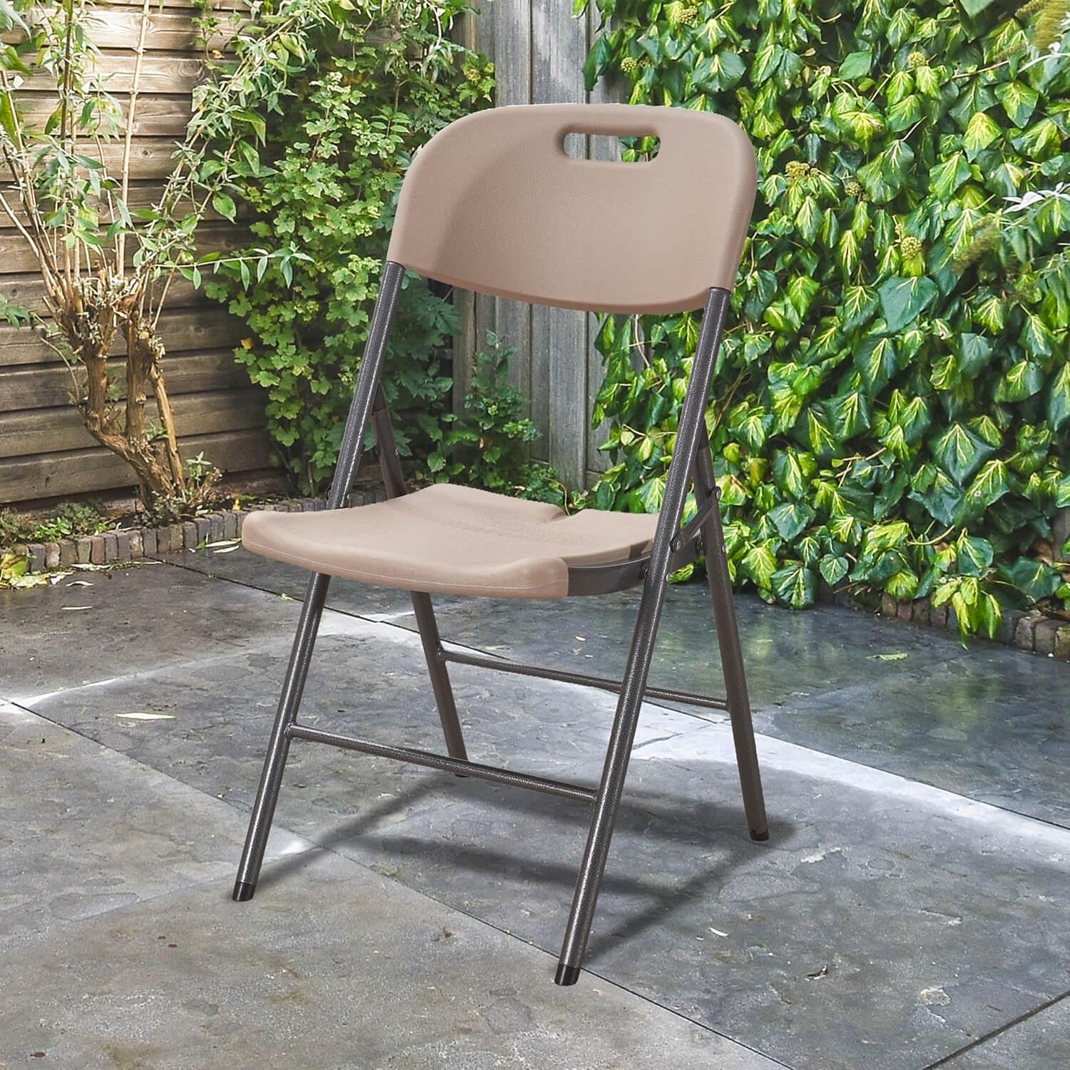 Silla Plegable 46x53x87cm Beige Northwest-3