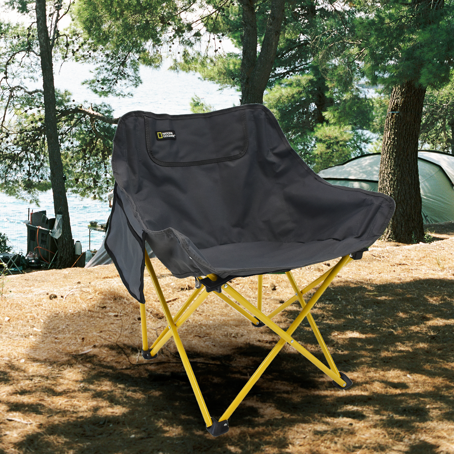 Silla Camping Moon Lancaster Gris-8
