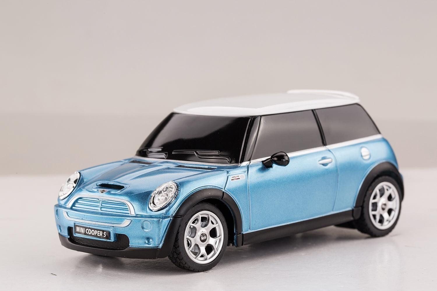 Auto Radiocontrolado Escala 1:24 Minicooper Azul-0