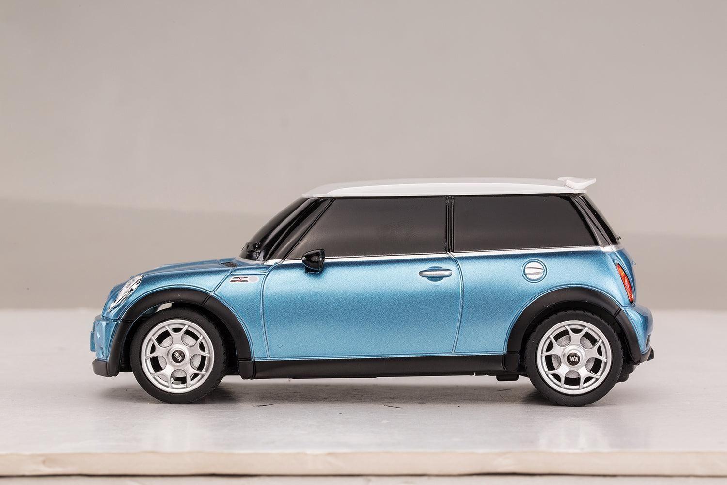 Auto Radiocontrolado Escala 1:24 Minicooper Azul-2