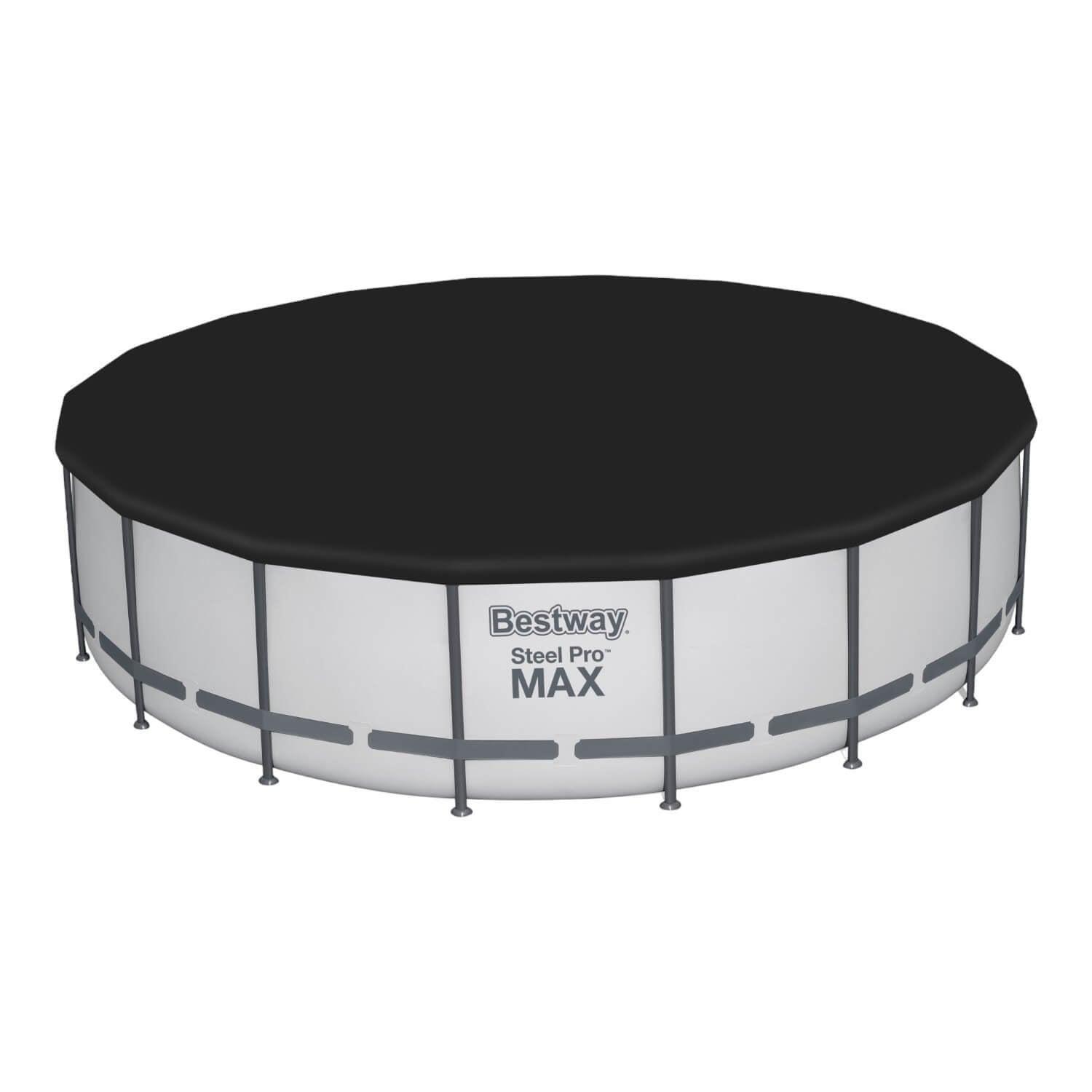 Piscina Bestway Redonda Steel ProMax Filtro+Acces 5,49X1.22M-3