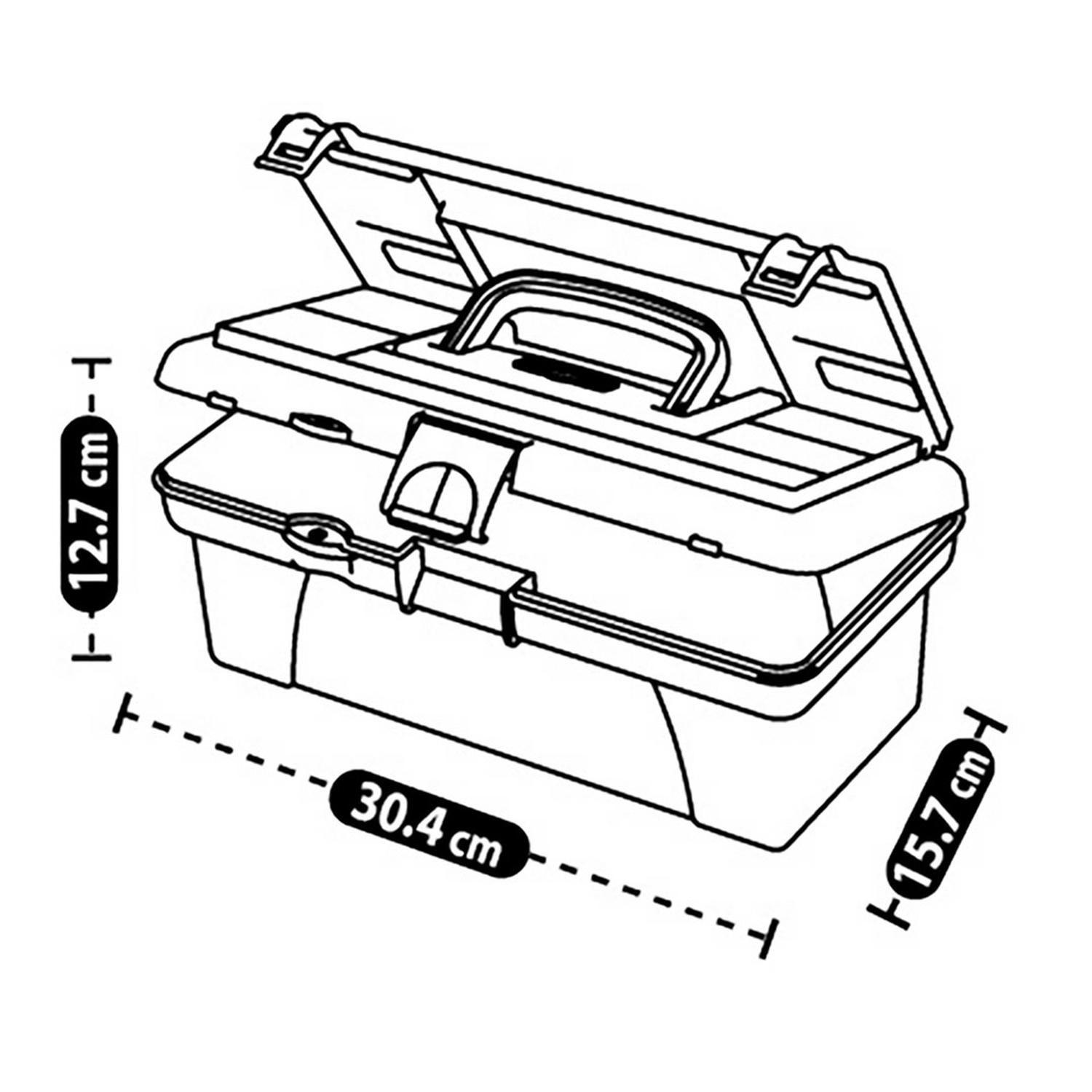 Caja Organizadora 12" Rosada Rimax-3