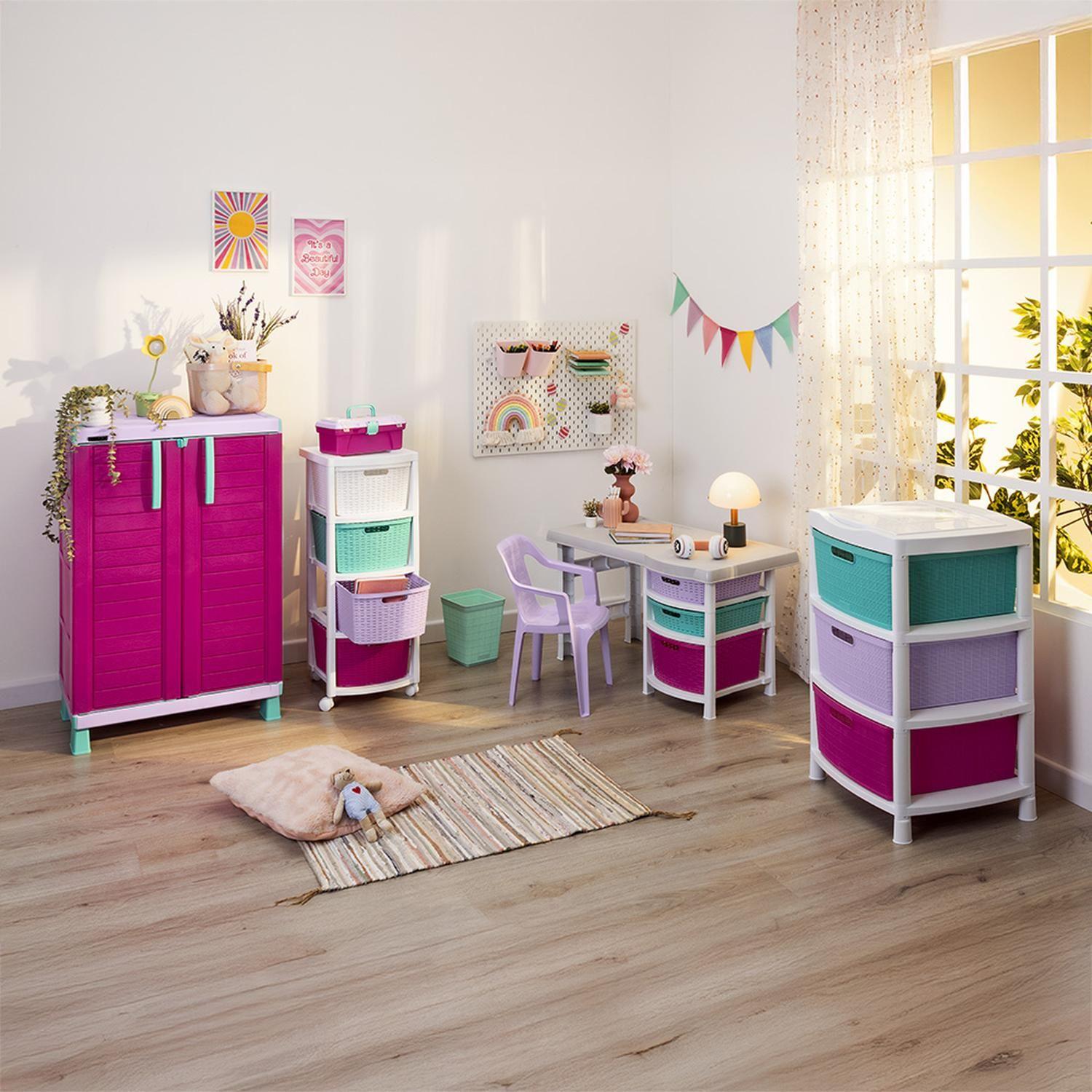 Caja Organizadora 12" Rosada Rimax-4