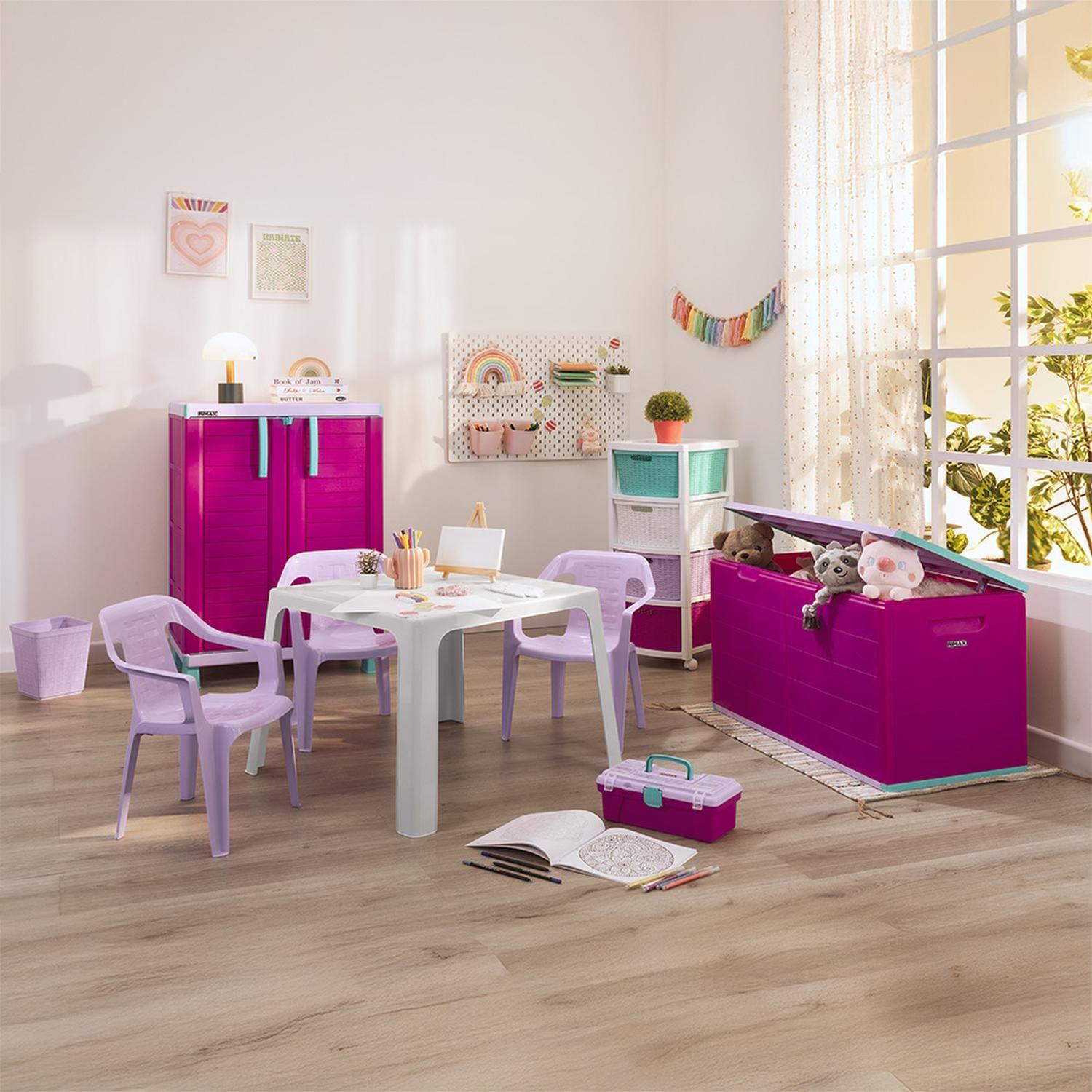 Caja Organizadora 12" Rosada Rimax-5