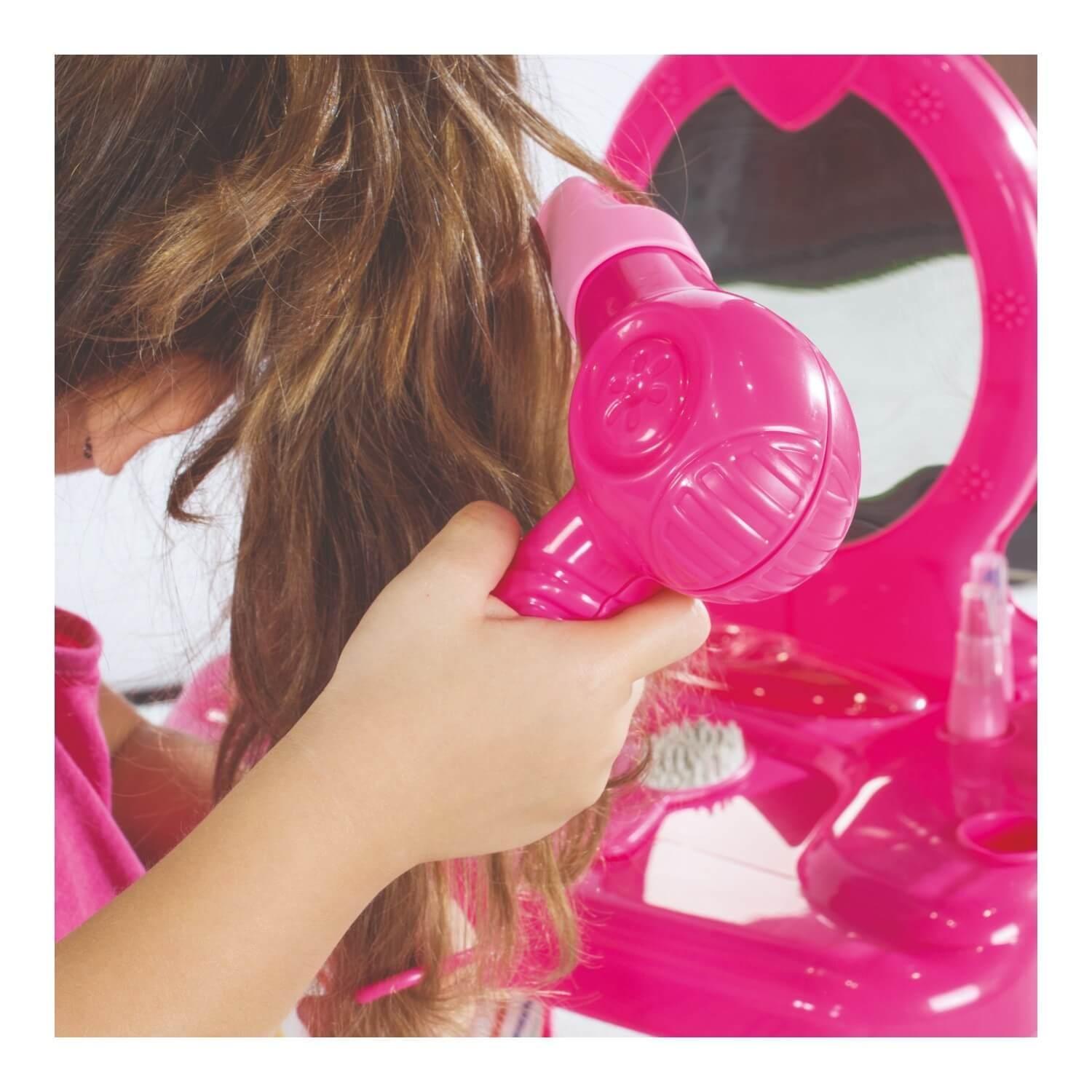 Tocador Maquillaje Para Niñas con Espejo 47X31X71 Cms Dolu-3