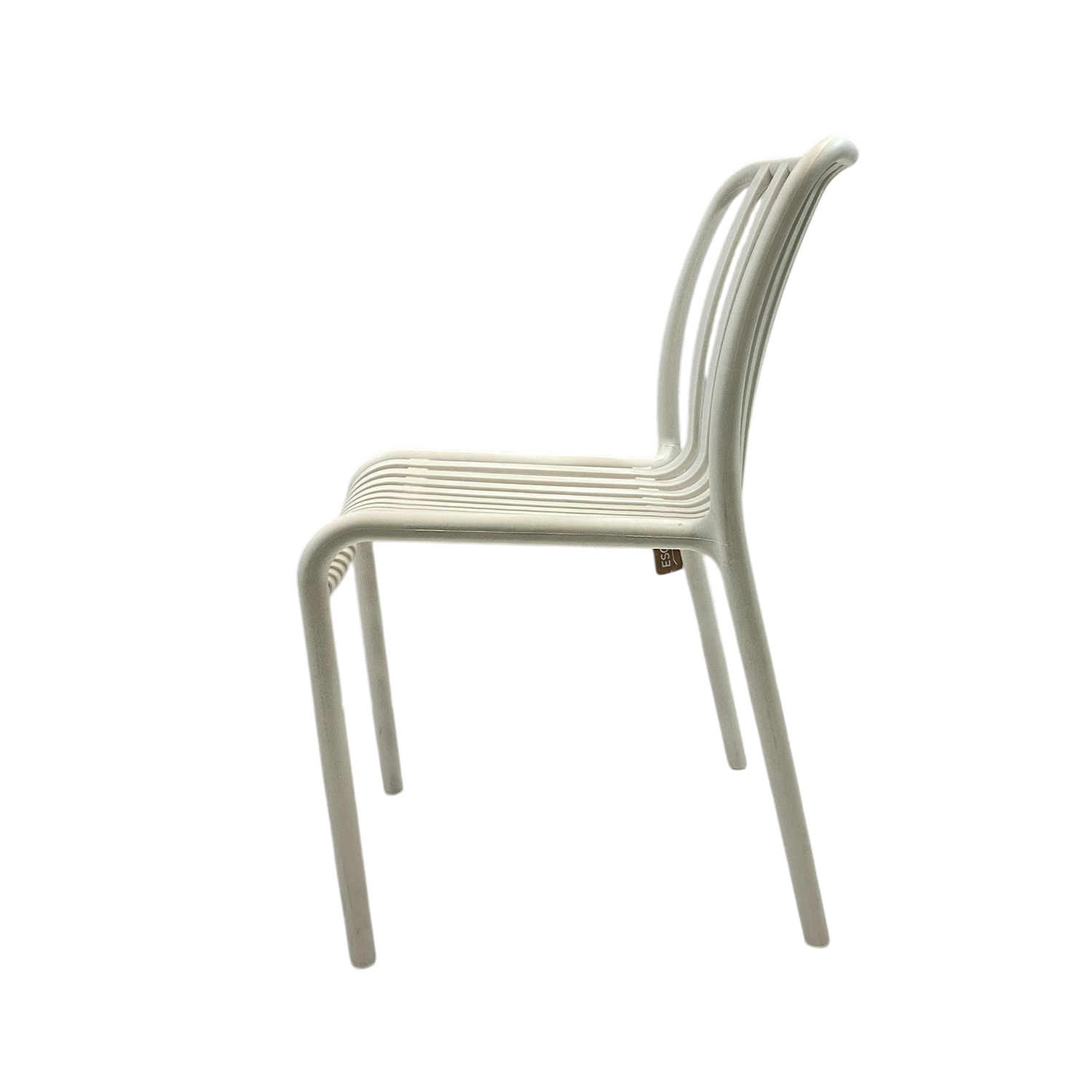 Silla Plástico Apilable Deco Bremen Blanca Escandinavia-3