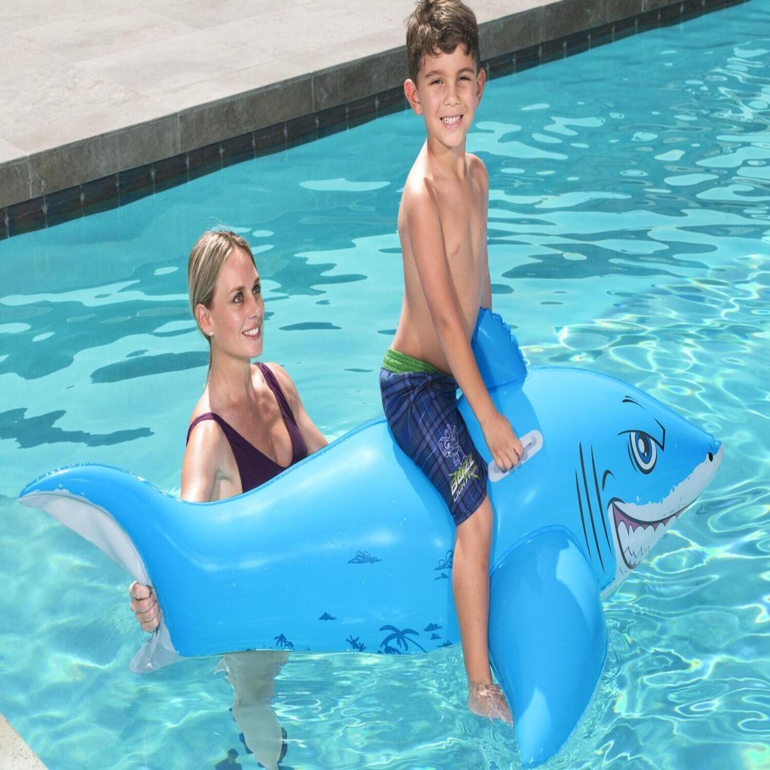 Flotador Tiburón para Piscina 157X51Cm Bestway-1