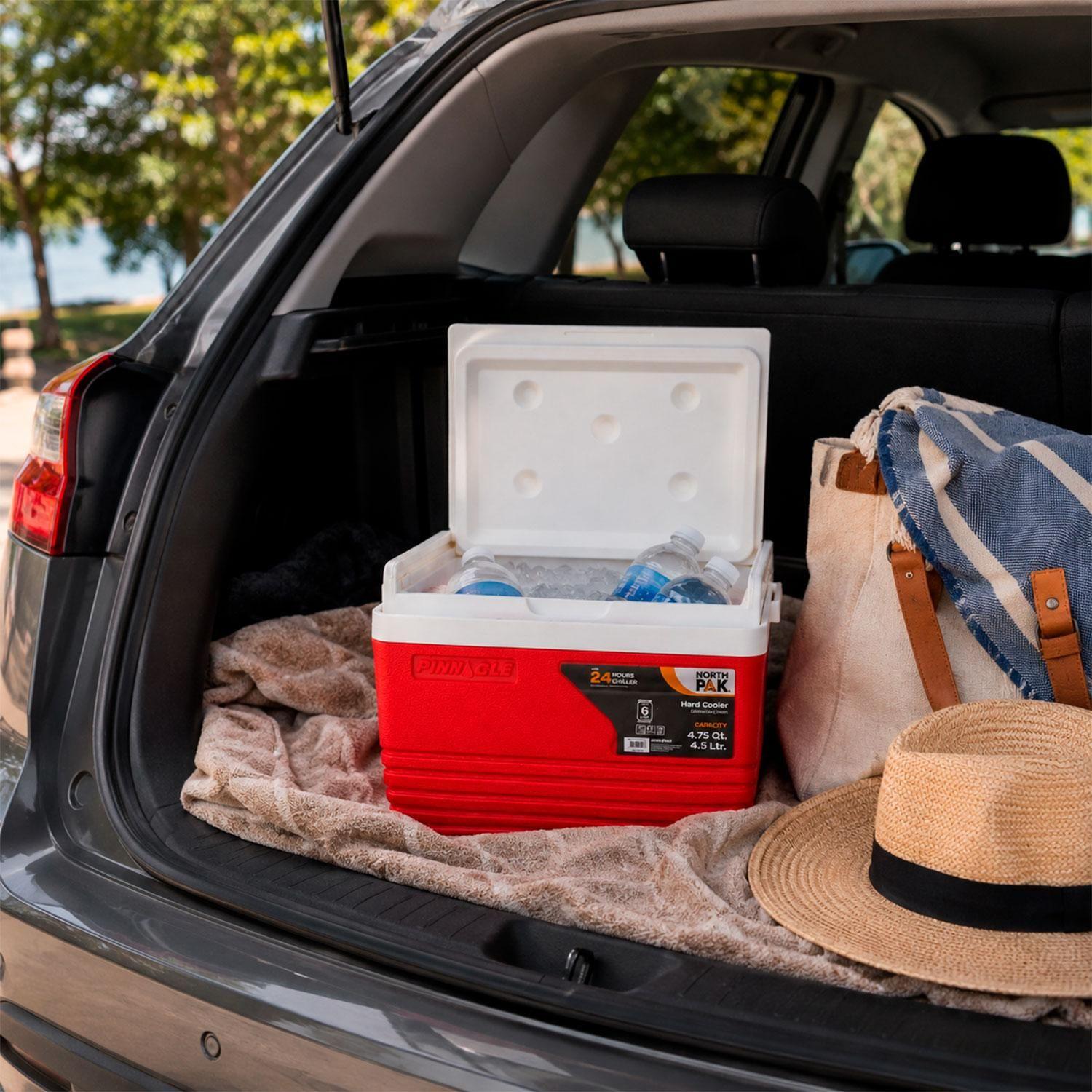 Cooler Nevera Portátil Eskimo 4.5 Litros Rojo NorthPak-1
