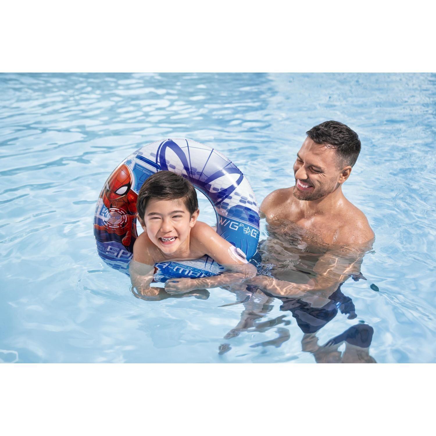 Flotador Anillo Spiderman 56Cm Bestway-3