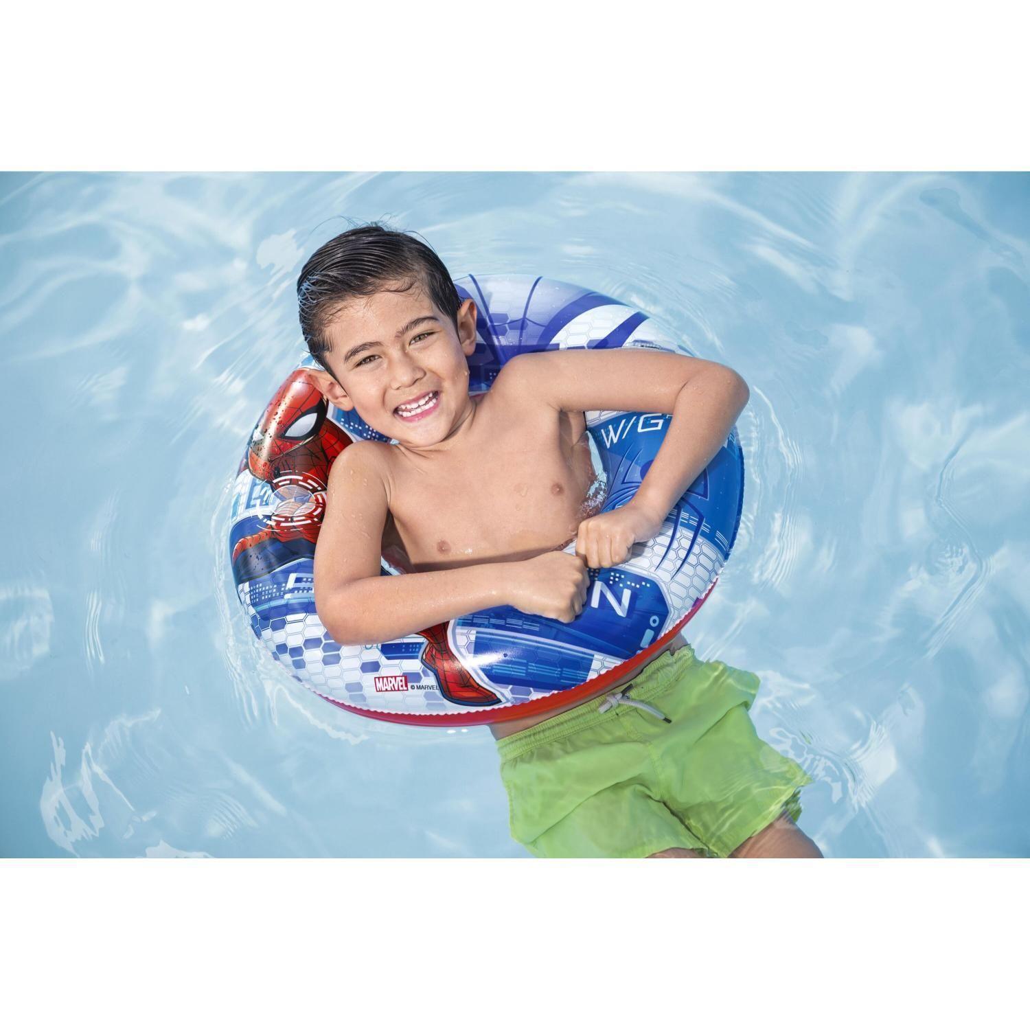 Flotador Anillo Spiderman 56Cm Bestway-4