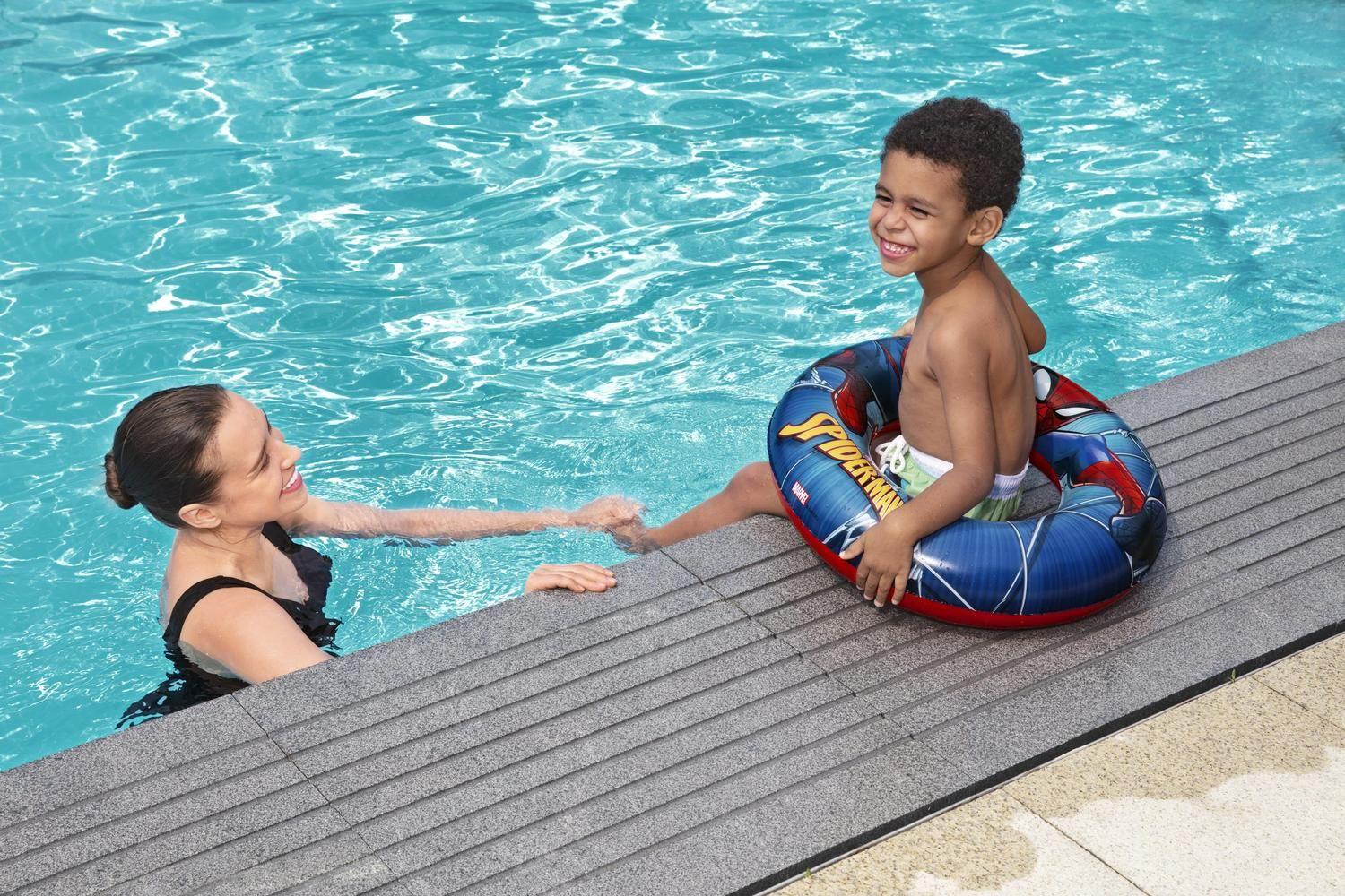 Flotador Anillo Spiderman 56Cm Bestway-2