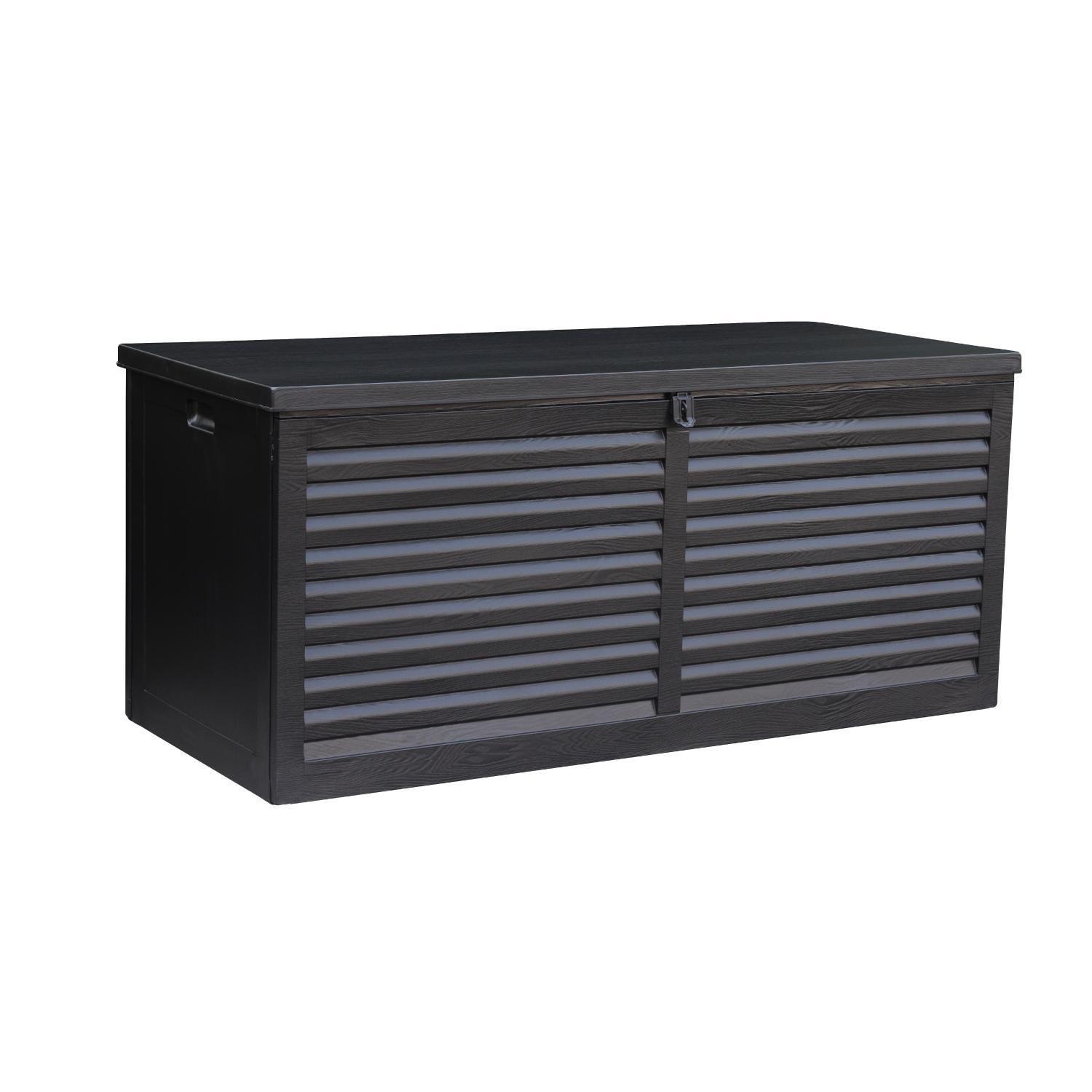 Baúl Bodega Caja Almacenaje 390L Negro Oscuro Northwest-0