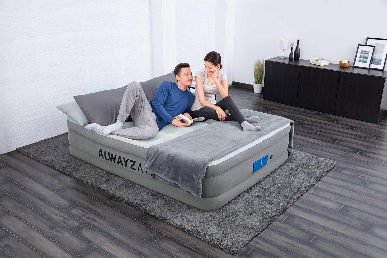 Colchón Inflable Eléctrico Queen Alwayzaire 203X152X46Cm Bestway-2