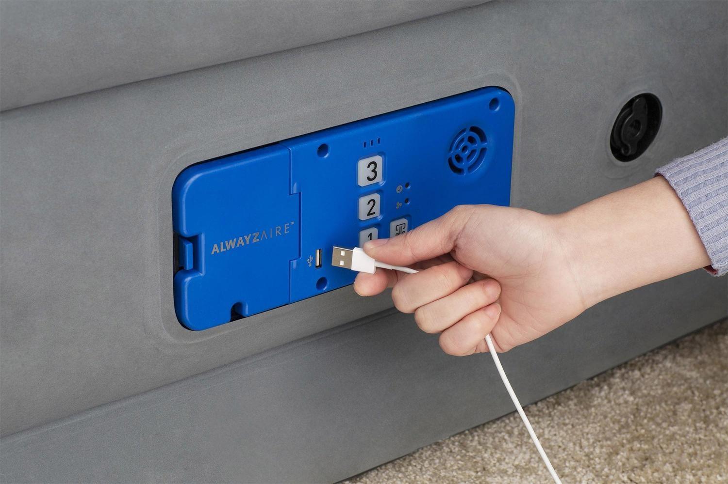 Colchón Inflable Eléctrico Queen Alwayzaire 203X152X46Cm Bestway-4