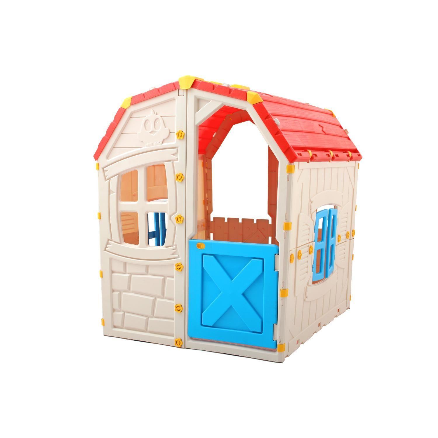 Casa De Juego Muñecas Infantil 88x103x106cm-0
