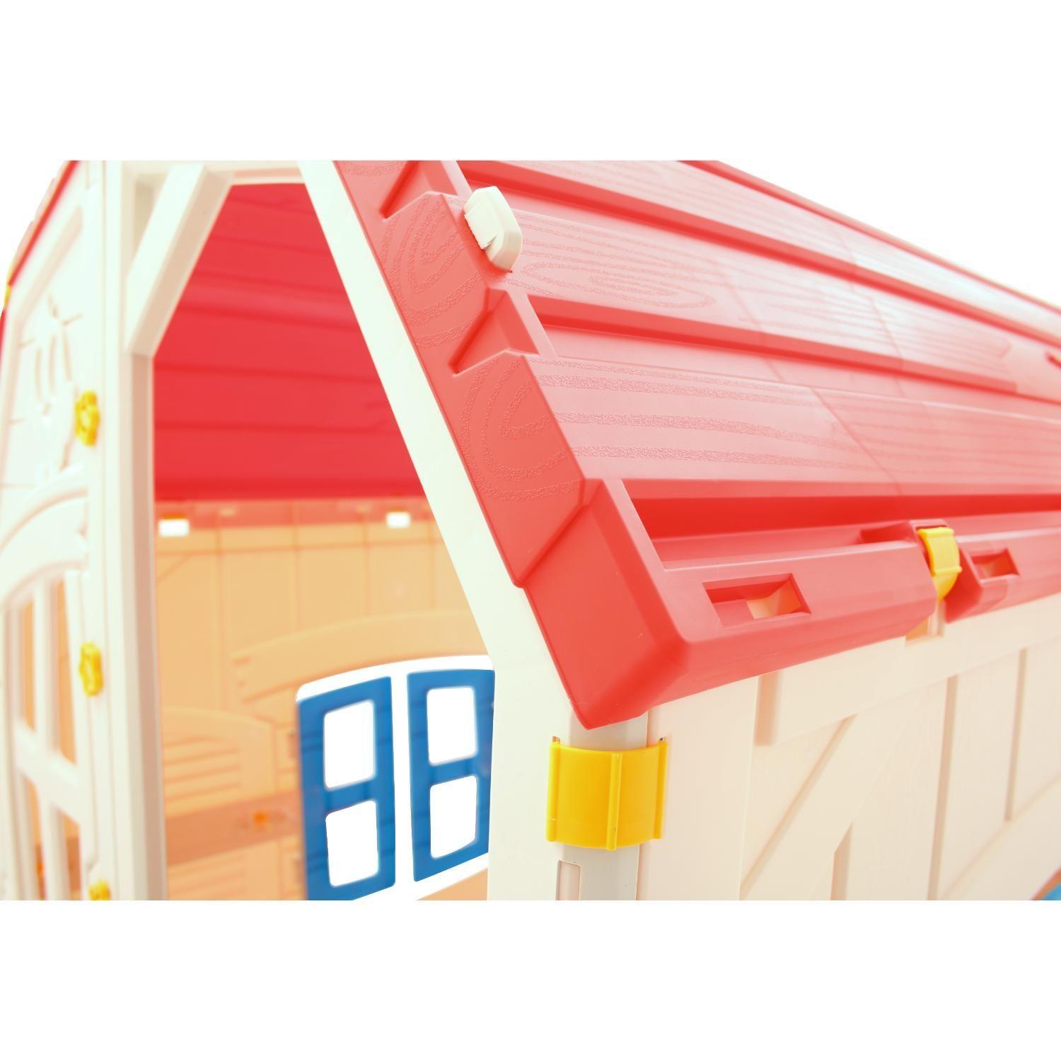 Casa De Juego Muñecas Infantil 88x103x106cm-4