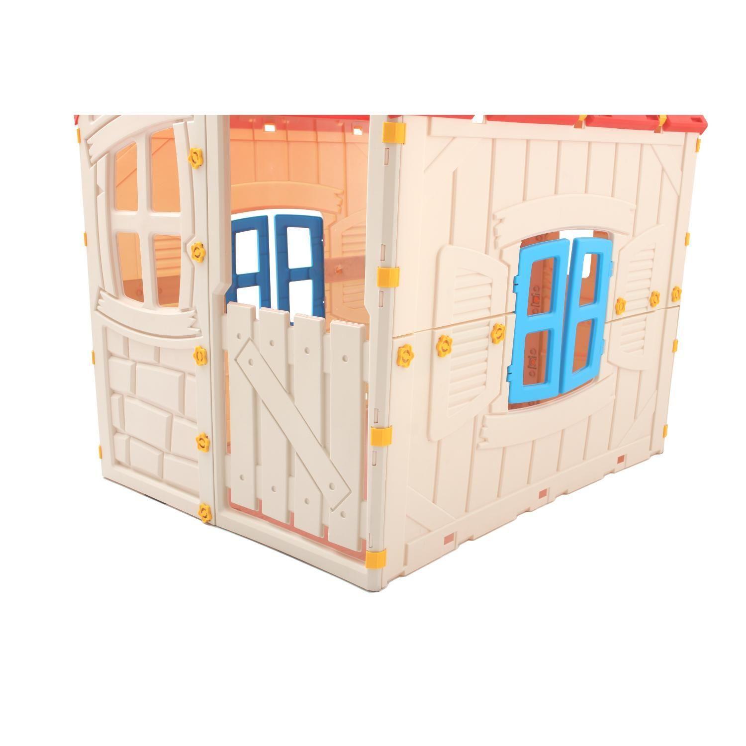 Casa De Juego Muñecas Infantil 88x103x106cm-6