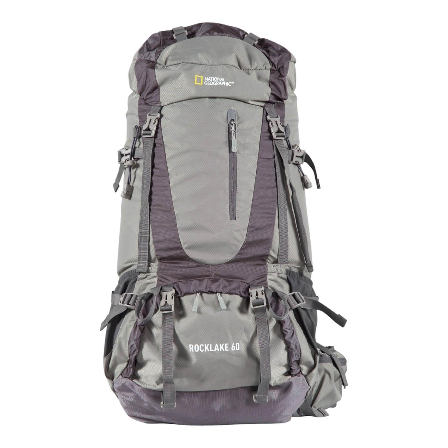 Mochila Camping Rocklake 60 Litros Gris National Geographic-2