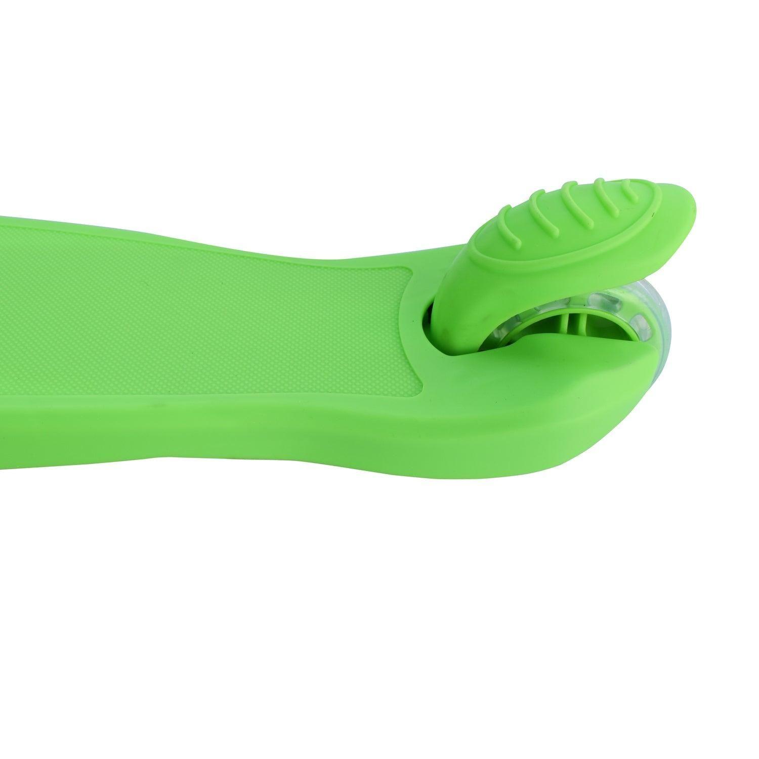 Scooter Monopatin Niño 3 Ruedas Ajustable 50-70Cms Verde Bex-3