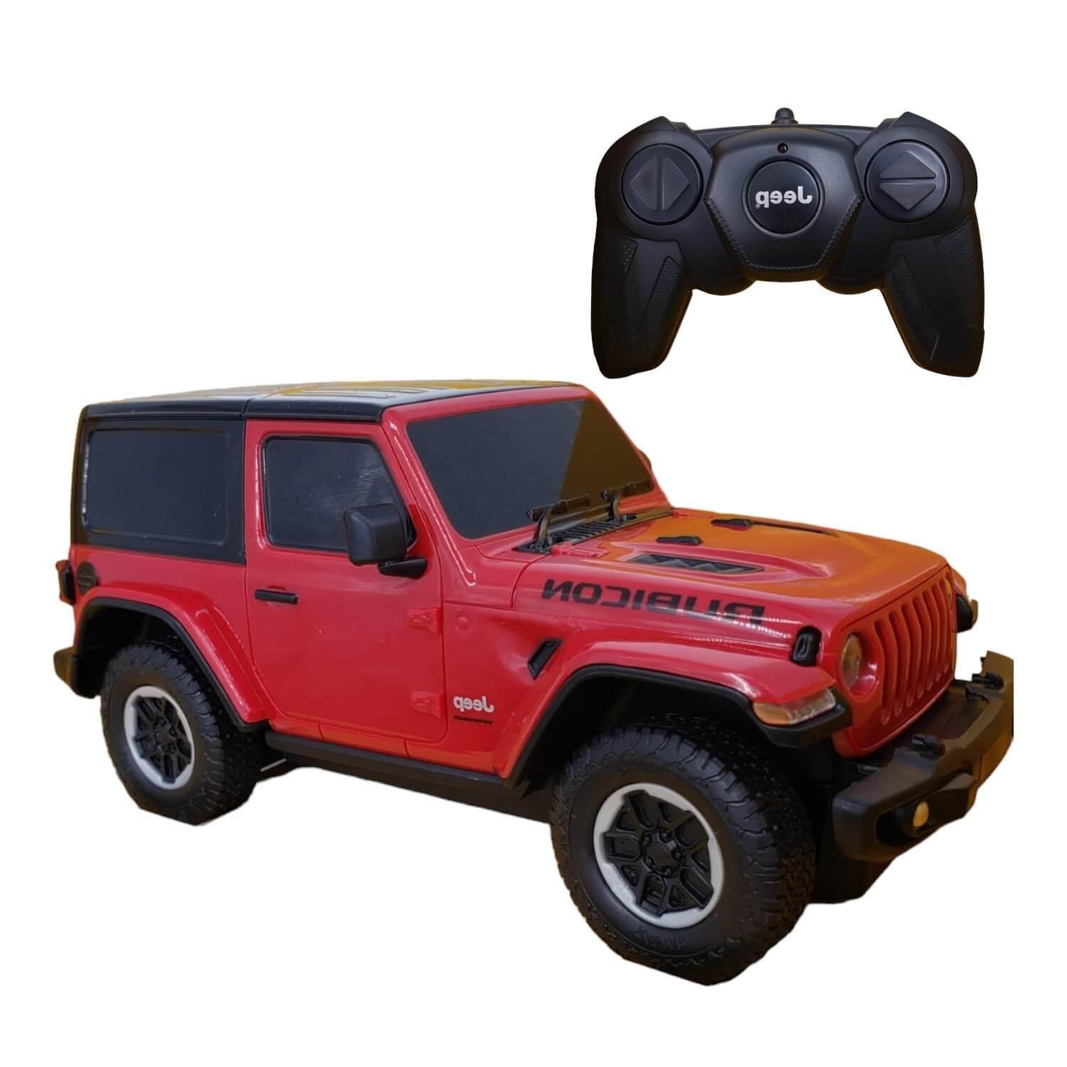 Auto a control remoto JEEP Wrangler JL Escala 1:24 Rastar-3