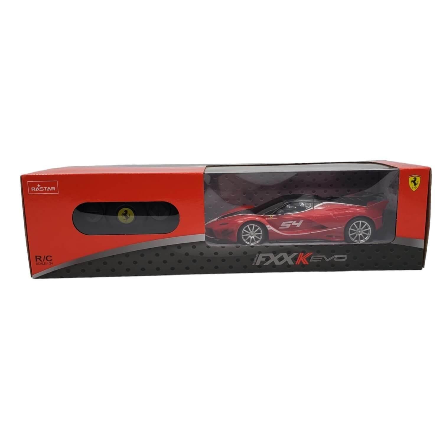 Auto a control remoto Ferrari FXX K Evo Escala 1:24 Rastar-2