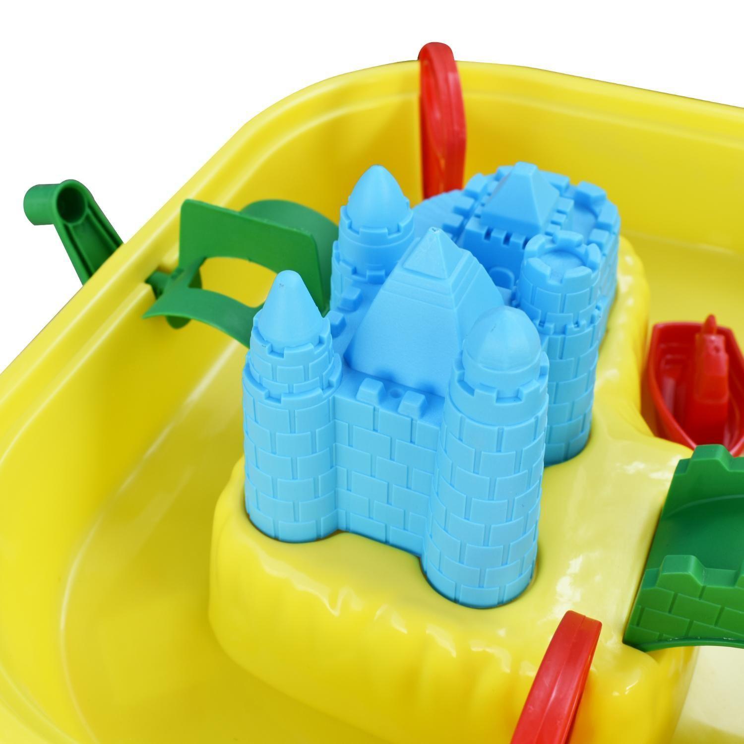 Mesa de Juegos Agua y Arena 38 x 58 x 38 cm + 9 accesorios-3