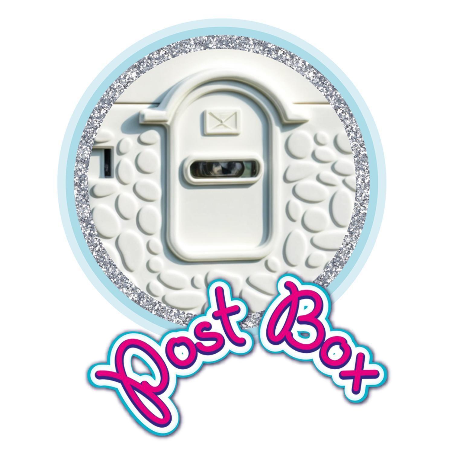 Casa de juego blanca rosada 109 x 95 x 87.5 cm Dolu-2