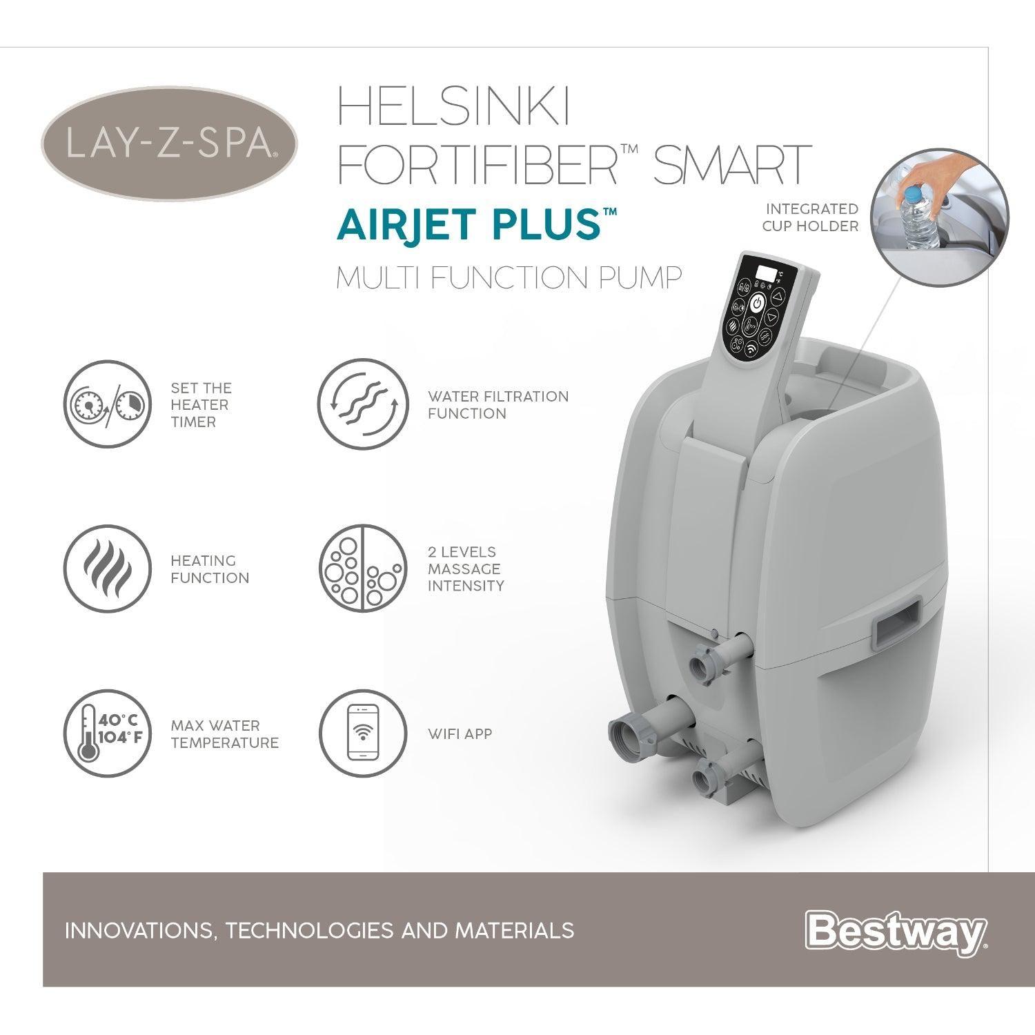 Hot Tub Spa Jacuzzi Inflable Helsinki 7 Personas Bestway-3