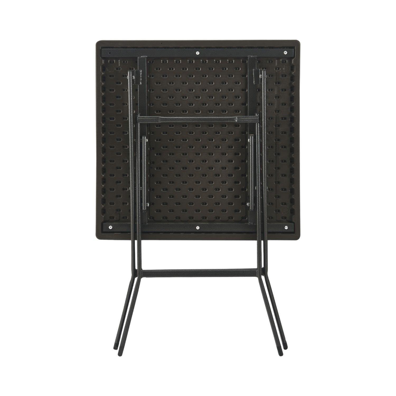 Set 2 Sillas + Mesa Cuadrada Plegable 62 cm Rattan Northwest-3