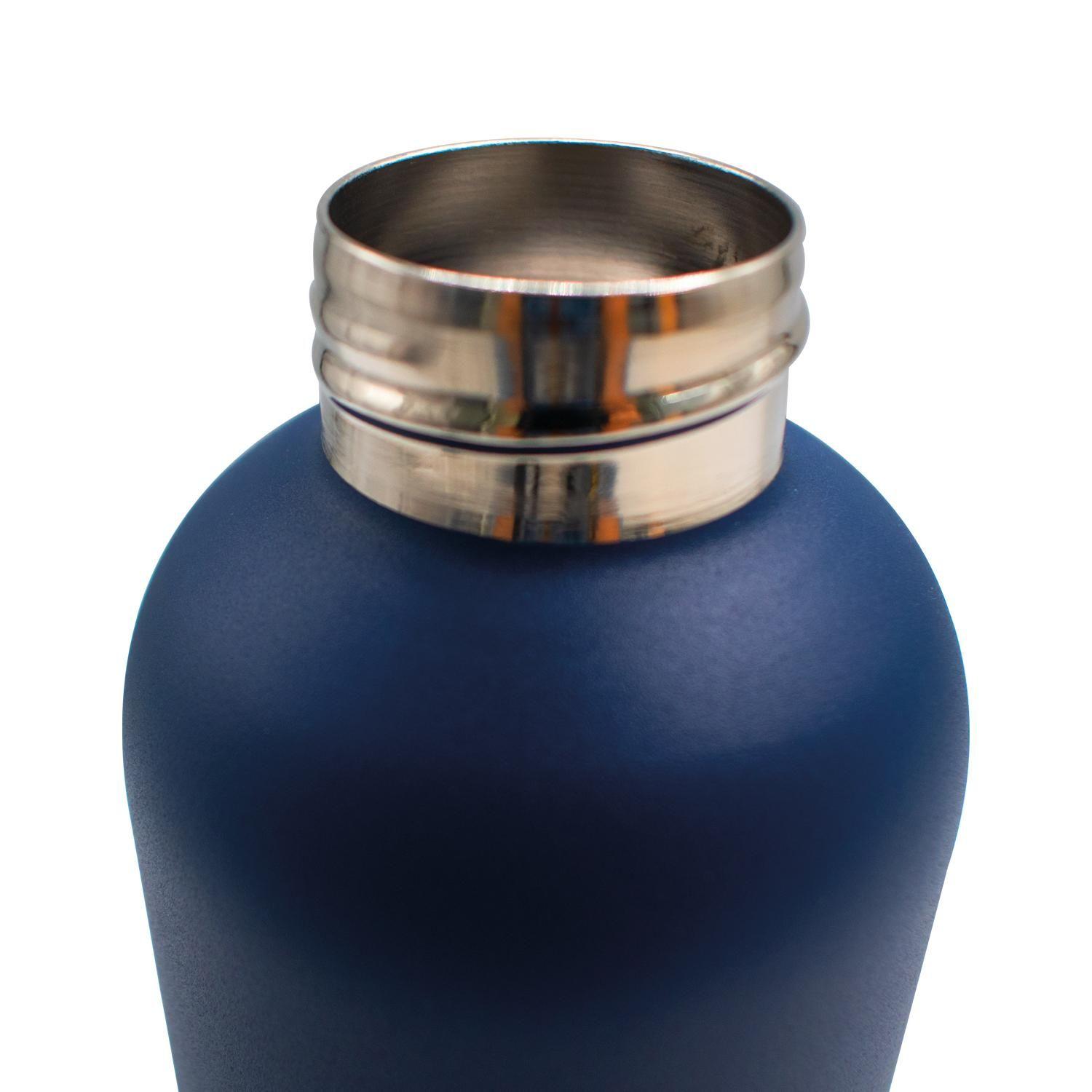 Botella Metálica Térmica Boca Angosta 500ml Azul-2