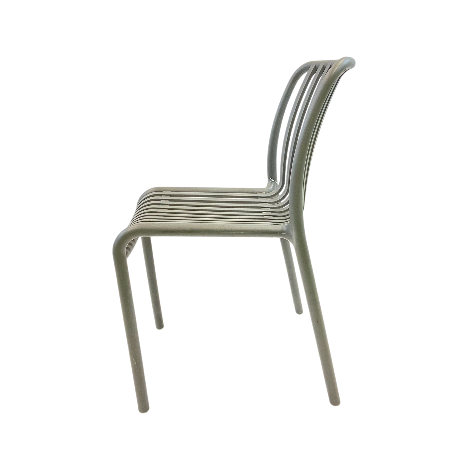 Silla Plástico Apilable Deco Bremen Gris Escandinavia-3