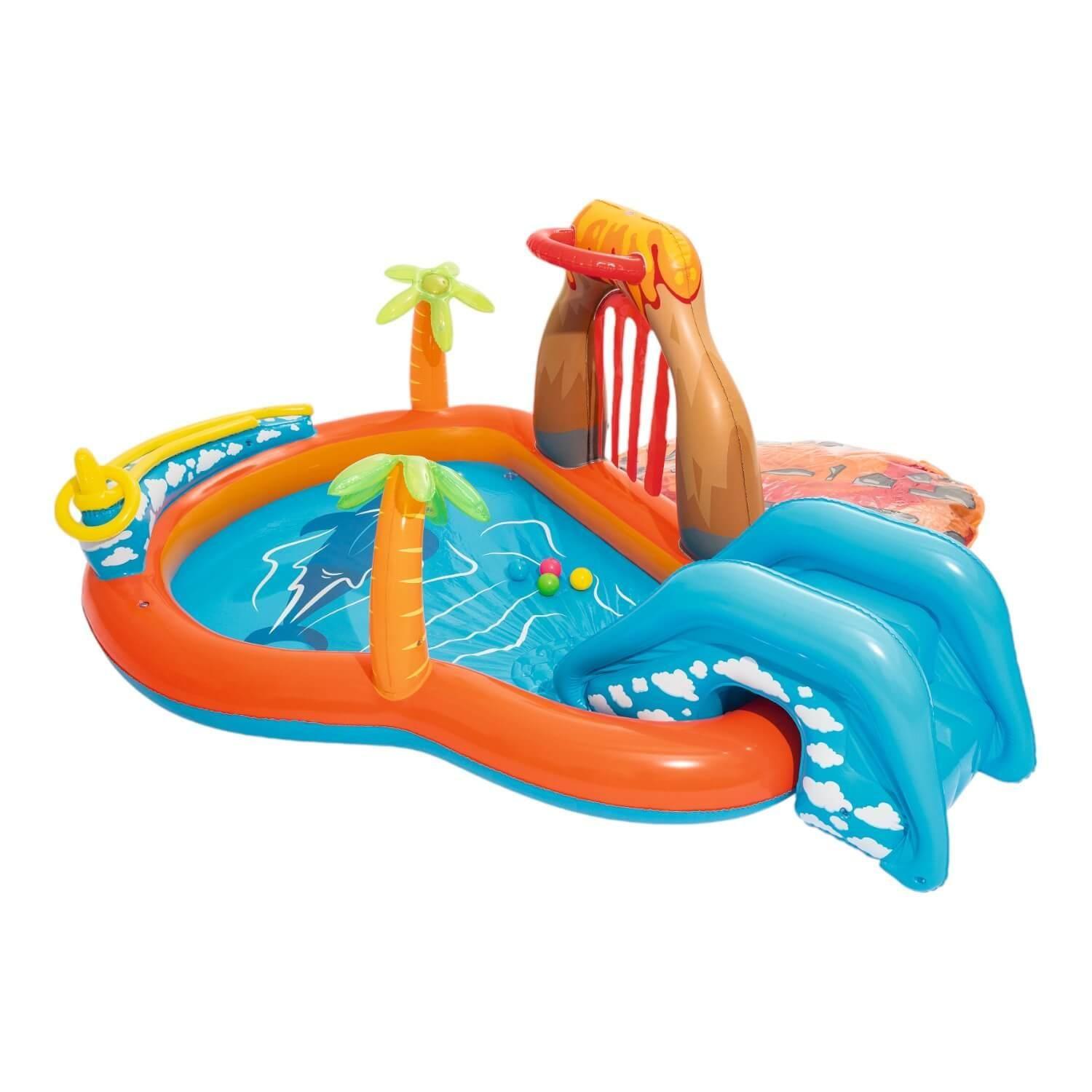 Piscina Y Juegos Inflable Lava 2.65Mx2.65Mx1.04M Bestway-6